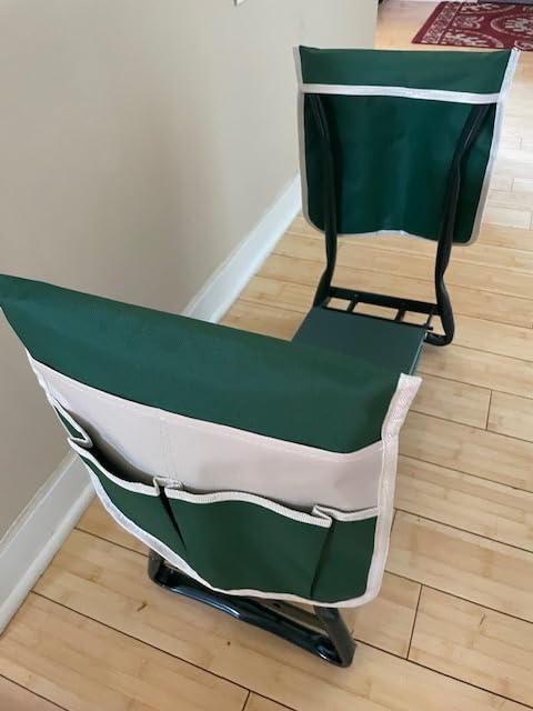 KVR Upgraded Garden Kneeler and Seat with Thicken & Widen Soft Kneeling Pad,Heavy Duty Foldable Gardener Stool with 2 Tool Pouches,Gardening Gifts for Women Mom Men Seniors Customer Review KVR Upgraded Garden Kneeler and Seat with Thicken & Widen Soft Kneeling Pad,Heavy Duty Foldable Gardener Stool with 2 Tool Pouches,Gardening Gifts for Women Mom Men Seniors - Customer Photo 2