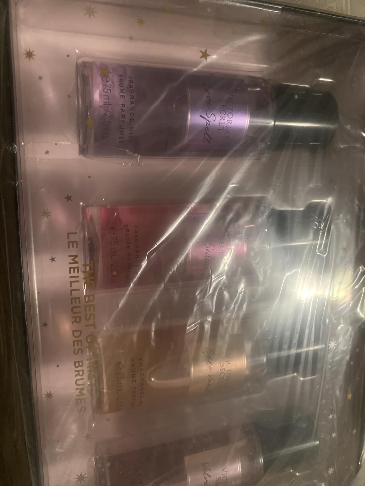 Victoria's Secret Fragrance Mist Collection 4 Piece Mini Mist Gift Set, Assorted Scents, Gift Set for Women Customer Review Victoria's Secret Fragrance Mist Collection 4 Piece Mini Mist Gift Set, Assorted Scents, Gift Set for Women - Customer Photo 1