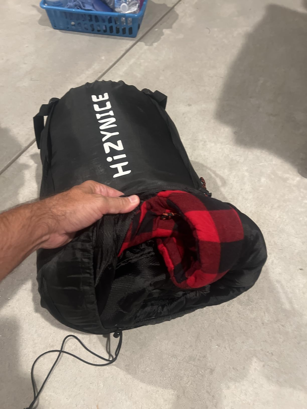 Cold Weather Sleeping Bag 100% Cotton Flannel XXL for Adults Big and Tall,Free Compression Sack - Customer Photo 2