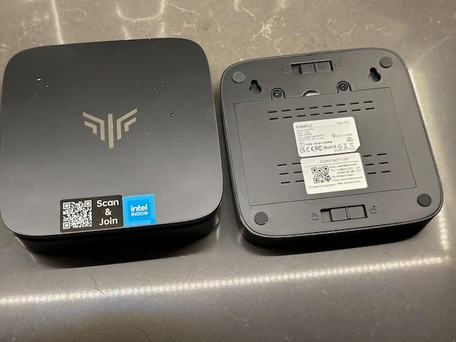 KAMRUI Pinova P1 Mini PC Computer, AMD Ryzen 3300U Processor, 16GB DDR4 RAM 256GB M.2 SSD, Mini Desktop Computer Support Triple 4K, USB-C, WiFi, Bluetooth, Ethernet, HTPC - Customer Photo 001