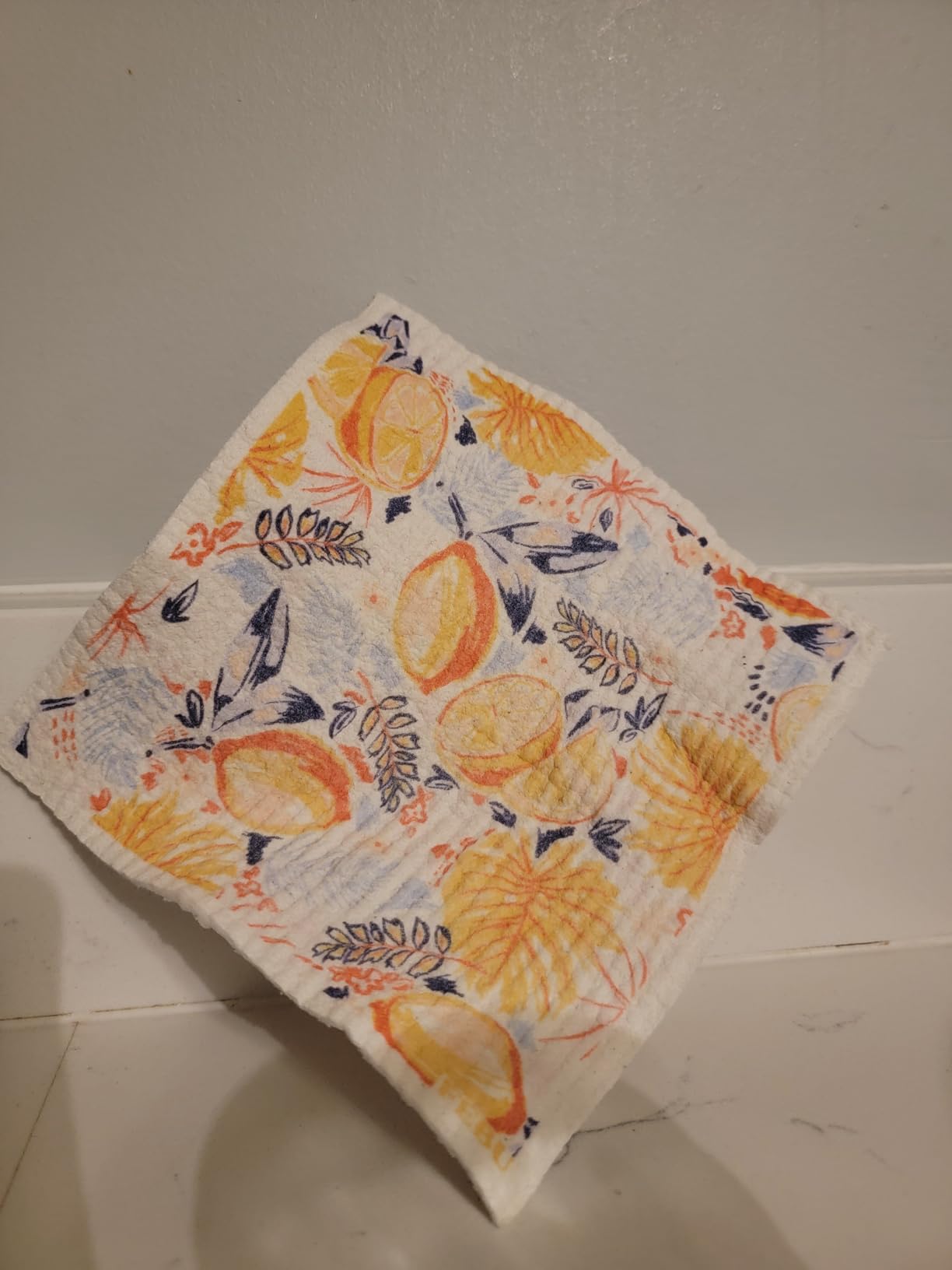 FEBU Swedish Dishcloths for Kitchen | 5 Pack Watercolor Reusable Paper Towels Washable | Swedish Dish Towels | Non-Scratch Cellulose Sponge Cloths | No Odor, Biodegradable Cleaning Cloths Customer Review FEBU Swedish Dishcloths for Kitchen | 5 Pack Watercolor Reusable Paper Towels Washable | Swedish Dish Towels | Non-Scratch Cellulose Sponge Cloths | No Odor, Biodegradable Cleaning Cloths - Customer Photo 2