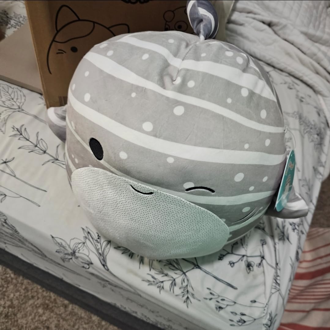 Squishmallows 14-Inch Light Brown Otter with Fuzzy Ears Plush - Add RIE to Your Squad, Ultrasoft Stuffed Animal Large Plush Toy, Official Kelly Toy Plush - Customer Photo 1