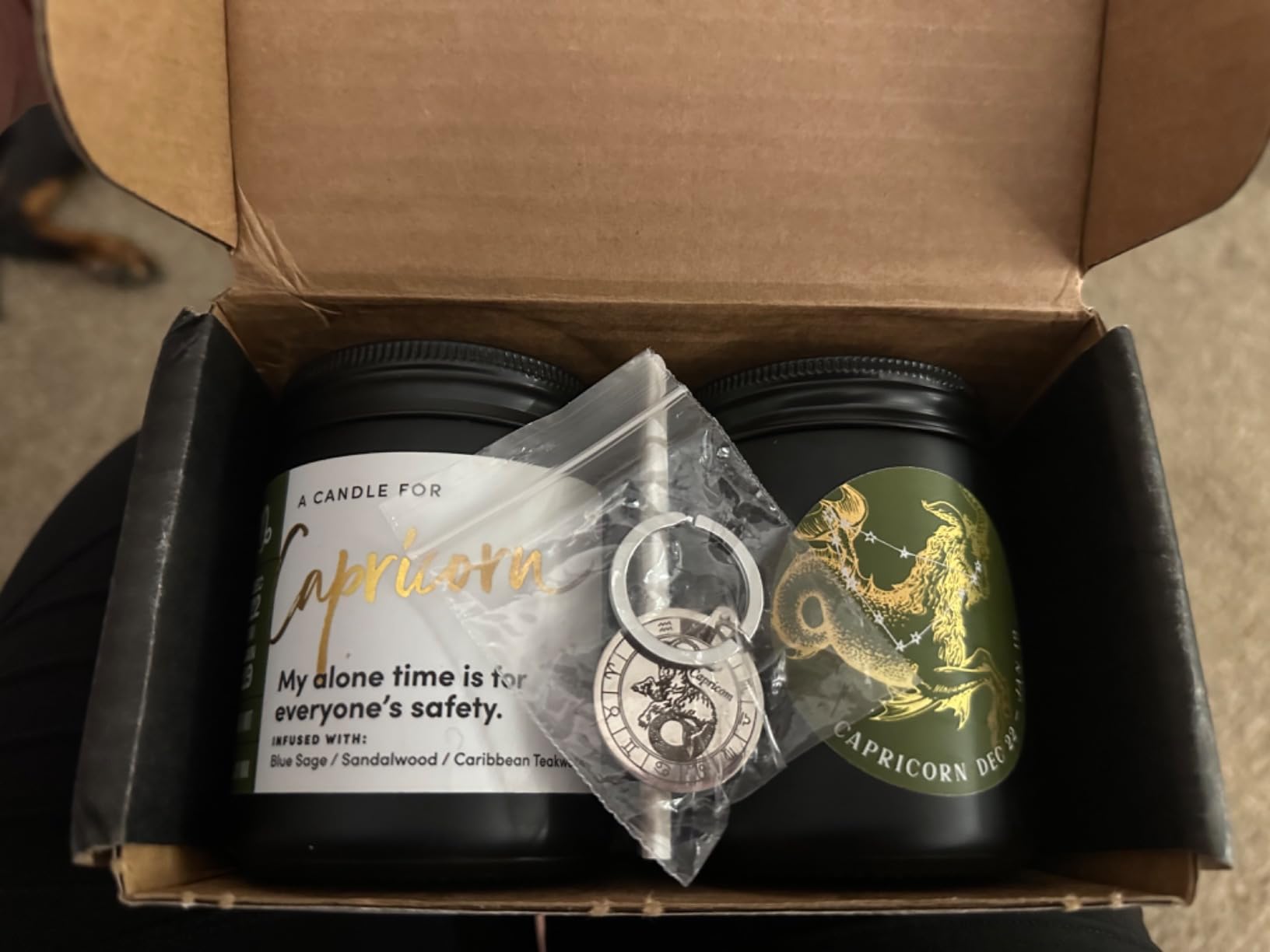WAX & WIT Aries Gifts for Women, Zodiac Astrology Gifts for Women, Zodiac Candles, Aries Candle, March April Birthday Gift for Woman, Astrology Candle - 9oz Customer Review WAX & WIT Aries Gifts for Women, Zodiac Astrology Gifts for Women, Zodiac Candles, Aries Candle, March April Birthday Gift for Woman, Astrology Candle - 9oz - Customer Photo 1