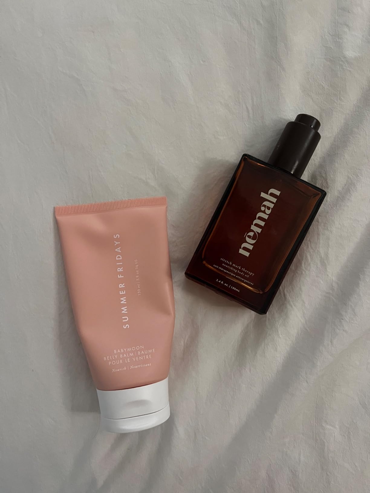Summer Fridays Babymoon Belly Balm - Nourishing Balm + Body Moisturizer Enriched with Calendula Oil + Vitamin E to Help Reduce the Appearance of Stretch Marks and Dry Skin (5 Fl Oz) - Customer Photo 1