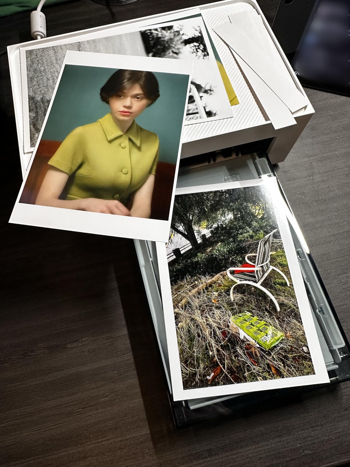 Liene M100 4x6'' Photo Printer, Phone Printer 100 Sheets & 3 Cartridges, Full-Color Photo, Portable Instant Photo Printer for iPhone Android, Thermal Dye Sublimation, Wi-Fi Picture Printer 100 Papers Customer Review Liene M100 4x6'' Photo Printer, Phone Printer 100 Sheets & 3 Cartridges, Full-Color Photo, Portable Instant Photo Printer for iPhone Android, Thermal Dye Sublimation, Wi-Fi Picture Printer 100 Papers - Customer Photo 1