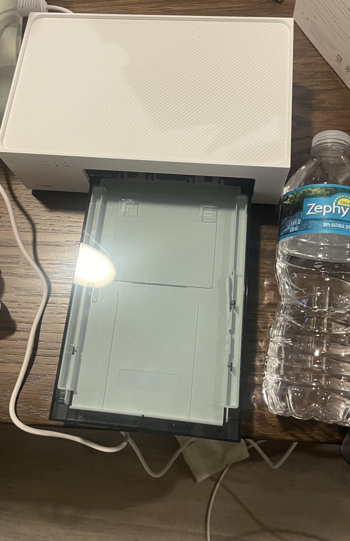 Liene M100 4x6'' Photo Printer, Phone Printer 100 Sheets & 3 Cartridges, Full-Color Photo, Portable Instant Photo Printer for iPhone Android, Thermal Dye Sublimation, Wi-Fi Picture Printer 100 Papers Customer Review Liene M100 4x6'' Photo Printer, Phone Printer 100 Sheets & 3 Cartridges, Full-Color Photo, Portable Instant Photo Printer for iPhone Android, Thermal Dye Sublimation, Wi-Fi Picture Printer 100 Papers - Customer Photo 2