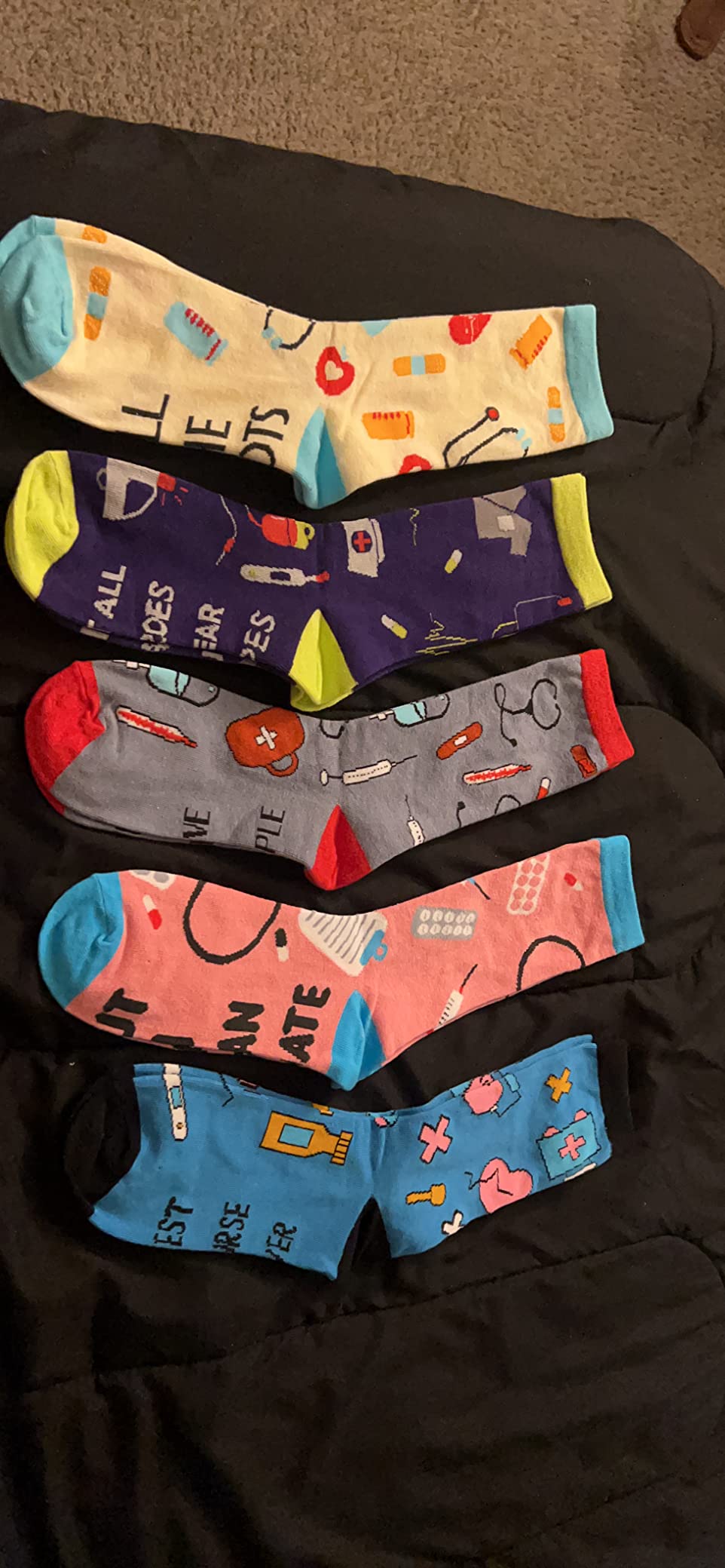 Jeasona Womens Funny Socks Plant Cat Nurse Gifts for Women Mom Customer Review Jeasona Womens Funny Socks Plant Cat Nurse Gifts for Women Mom - Customer Photo 1