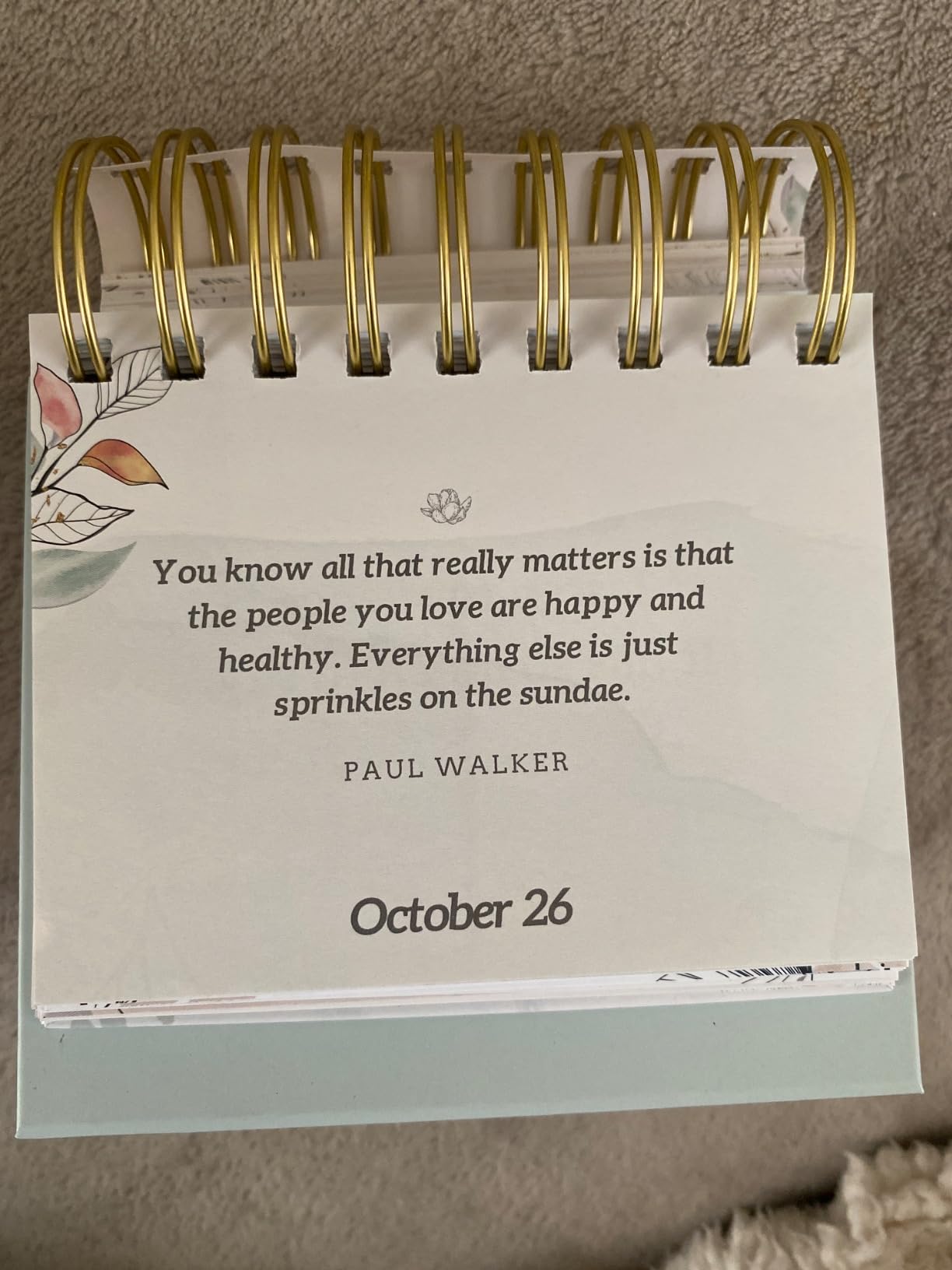 MESMOS Inspirational Gifts for Women, 366 Daily Affirmations, Stocking Stuffers, Perpetual Calendar, Mindfulness Self Care Gifts for Women, Office Desk Accessories for Work, Desk Decor - Customer Photo 5