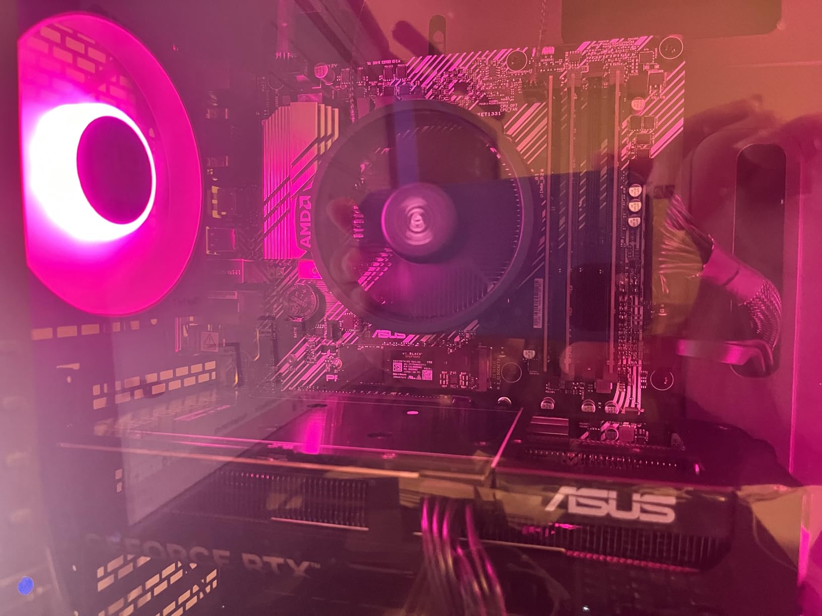 ASUS Prime B550M-A WiFi II AMD Micro ATX Motherboard with PCIe 4.0, WiFi 6, ECC Memory, HDMI 2.1, RGB Header - Customer Photo 002