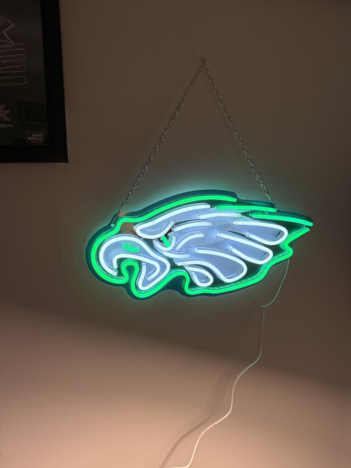 JFLLamp Cross Neon Sign for Wall Decor, LED Signs Suitable for Man Cave Bar Pub Restaurant Christmas Birthday Party Gift - Customer Photo 1