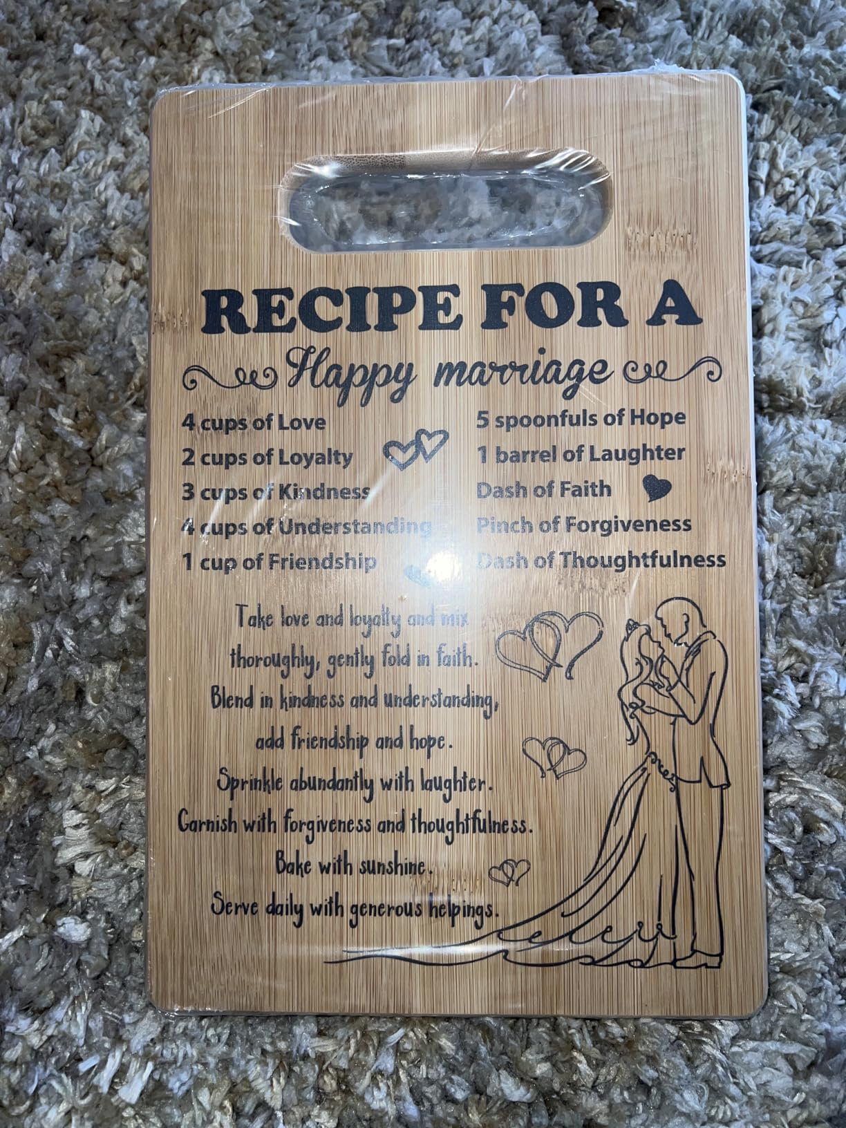 Mom Birthday Gifts from Daughter Son, Mother Cutting Board Gift, Cute Mom Gifts from Daughter Son, Christmas Gifts for Mother, Mom Gift for Mothers Day - Customer Photo 1