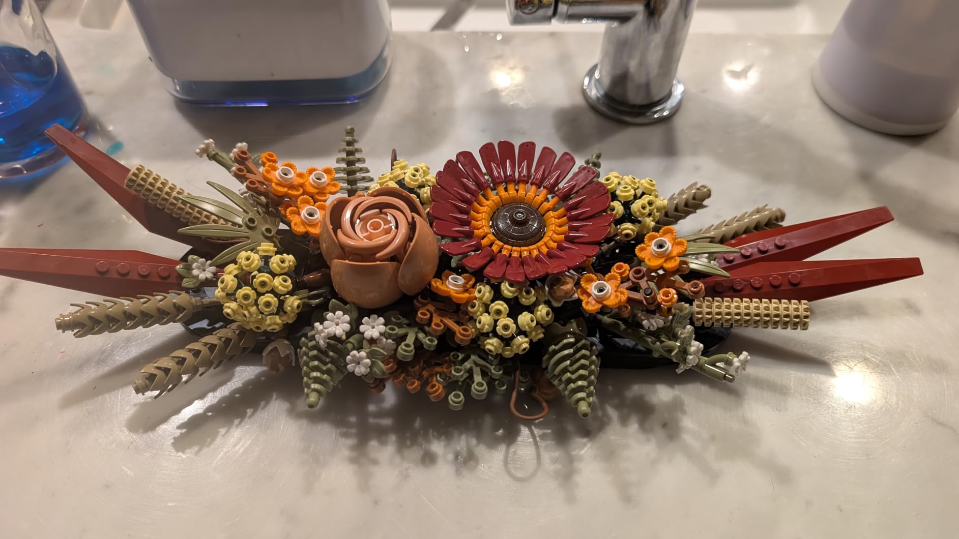 LEGO Icons Dried Flower Centerpiece Building Sets for Adults, Ages 18+ Years - Fall & Thanksgiving Decorations for Dinner Table or Mantel - 10314 Customer Review LEGO Icons Dried Flower Centerpiece Building Sets for Adults, Ages 18+ Years - Fall & Thanksgiving Decorations for Dinner Table or Mantel - 10314 - Customer Photo 2