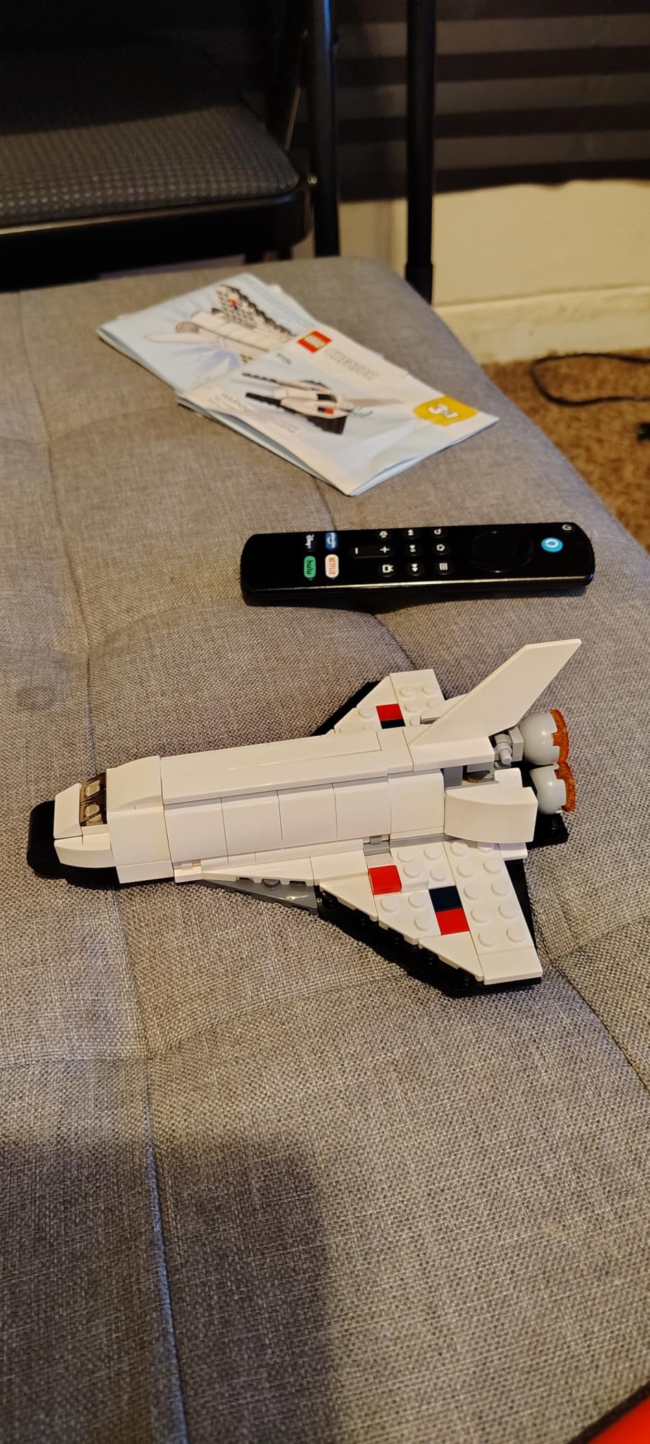 LEGO Creator 3 in 1 Space Shuttle Toys - Space Toys Building Set for Boys & Girls, Ages 6+ - Option to Build 2 Spaceships or Astronaut - Educational Gift for Kids Birthday & Holidays - 31134 Customer Review LEGO Creator 3 in 1 Space Shuttle Toys - Space Toys Building Set for Boys & Girls, Ages 6+ - Option to Build 2 Spaceships or Astronaut - Educational Gift for Kids Birthday & Holidays - 31134 - Customer Photo 1