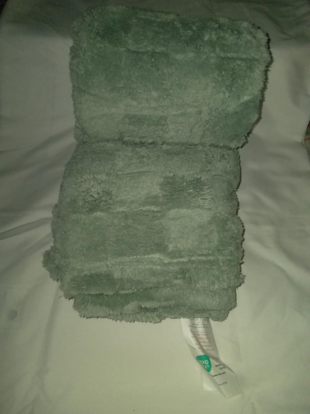 Bedsure GentleSoft Sage Green Throw Blanket for Couch - Checkered Fleece Blankets Christmas Gifts for Women Men Girls, Cute Soft Cozy Throw for Bedroom Home Decor Gifts, 50x60 Inches Customer Review Bedsure GentleSoft Sage Green Throw Blanket for Couch - Checkered Fleece Blankets Christmas Gifts for Women Men Girls, Cute Soft Cozy Throw for Bedroom Home Decor Gifts, 50x60 Inches - Customer Photo 2