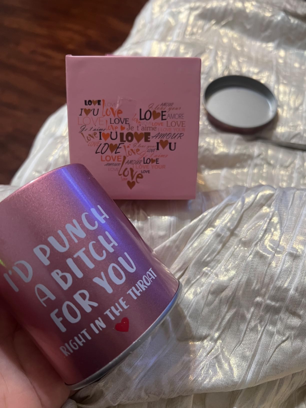 Valentines Galentines Day Gifts for Her Scented Candle: Birthday Gifts for Women Mom Girlfriend Wife Sister Mothers Day Christmas Stocking Stuffers White Elephant Anniversary Friendship Funny Gift Customer Review Valentines Galentines Day Gifts for Her Scented Candle: Birthday Gifts for Women Mom Girlfriend Wife Sister Mothers Day Christmas Stocking Stuffers White Elephant Anniversary Friendship Funny Gift - Customer Photo 1