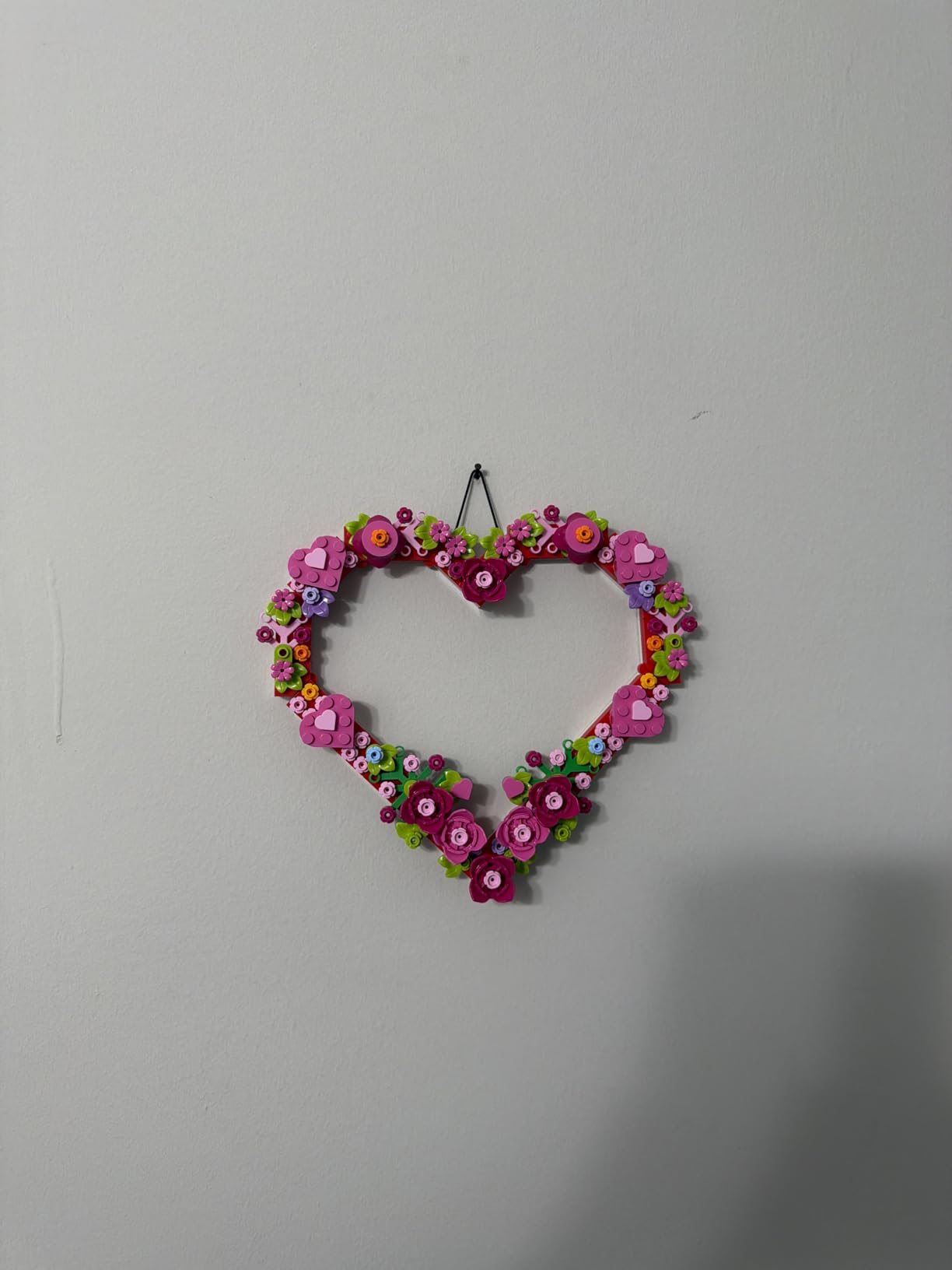 LEGO Heart Ornament Building Toy Set - Fun Arts and Crafts Idea for Girls and Boys, Ages 9+ - Gift for Kids - Display on The Wall as Home Decoration - 40638 - Customer Photo 1