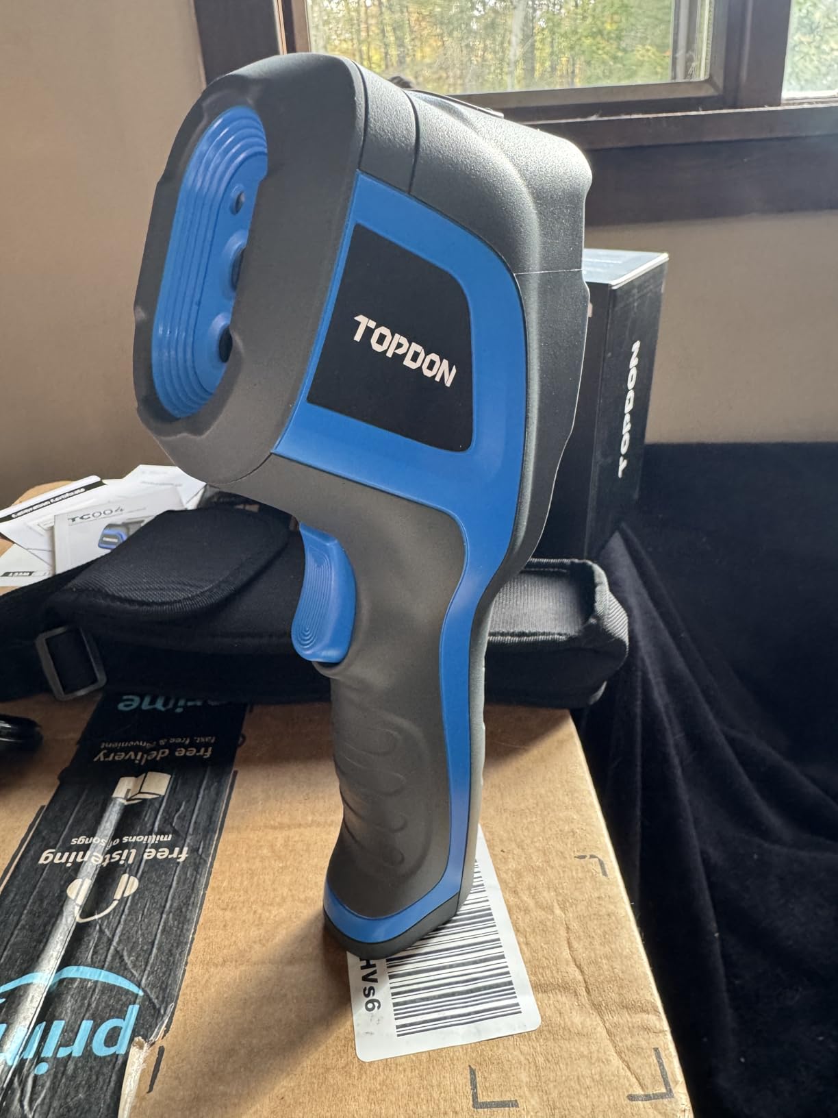 TOPDON TC004 Thermal Imaging Camera, 320 x 240 TISR Resolution, 256 x 192 IR High Resolution, 12-Hour Battery Life Handheld Infrared Camera with PC Analysis and Video Recording Supported, 32GB SD Card Customer Review TOPDON TC004 Thermal Imaging Camera, 320 x 240 TISR Resolution, 256 x 192 IR High Resolution, 12-Hour Battery Life Handheld Infrared Camera with PC Analysis and Video Recording Supported, 32GB SD Card - Customer Photo 1