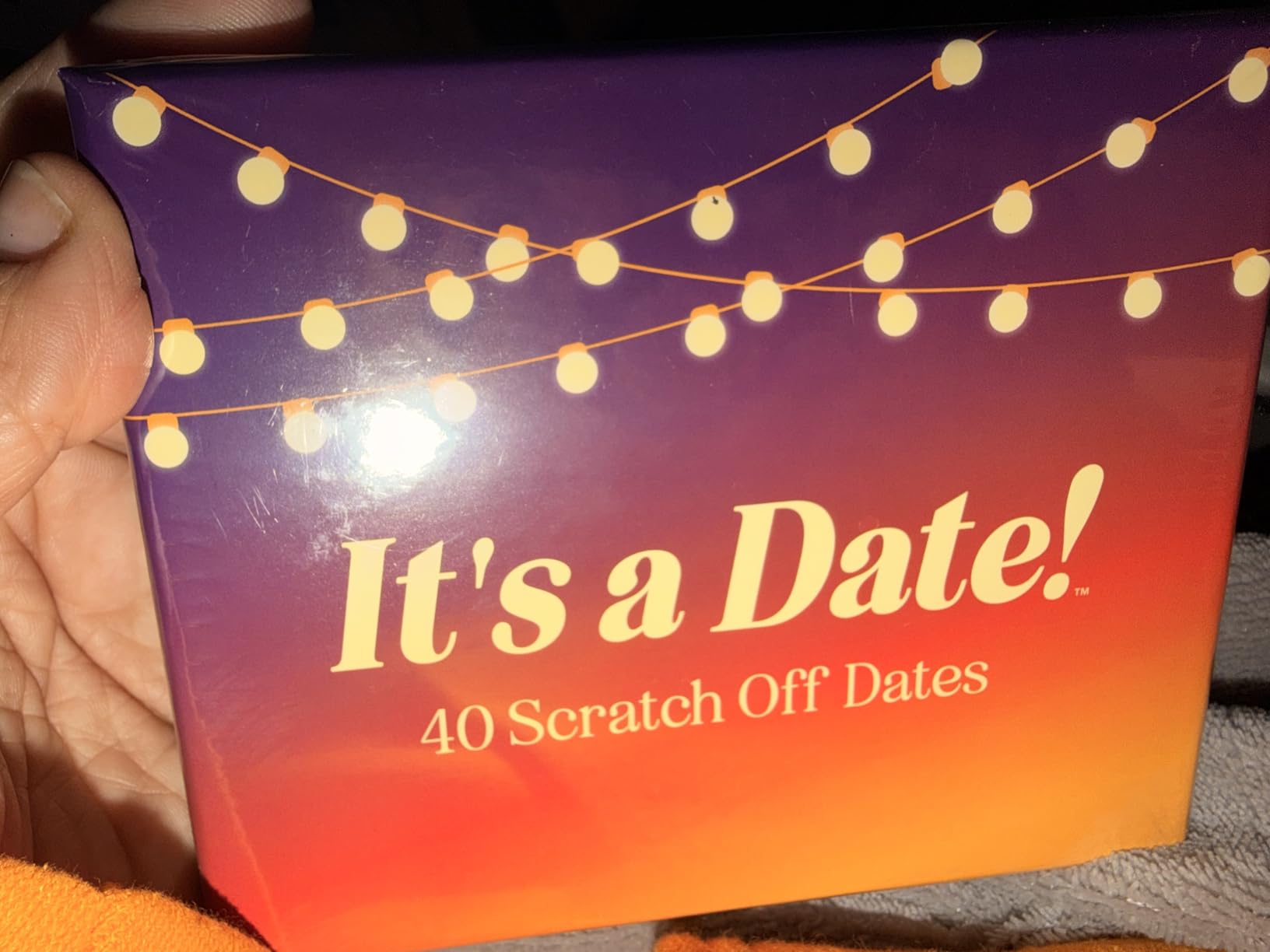 It's a Date!, 40 Fun and Romantic Scratch Off Date Night Ideas for Him, Her, Girlfriend, Boyfriend, Wife, Husband & Couples, Stocking Stuffers for Men and Women Customer Review It's a Date!, 40 Fun and Romantic Scratch Off Date Night Ideas for Him, Her, Girlfriend, Boyfriend, Wife, Husband & Couples, Stocking Stuffers for Men and Women - Customer Photo 1