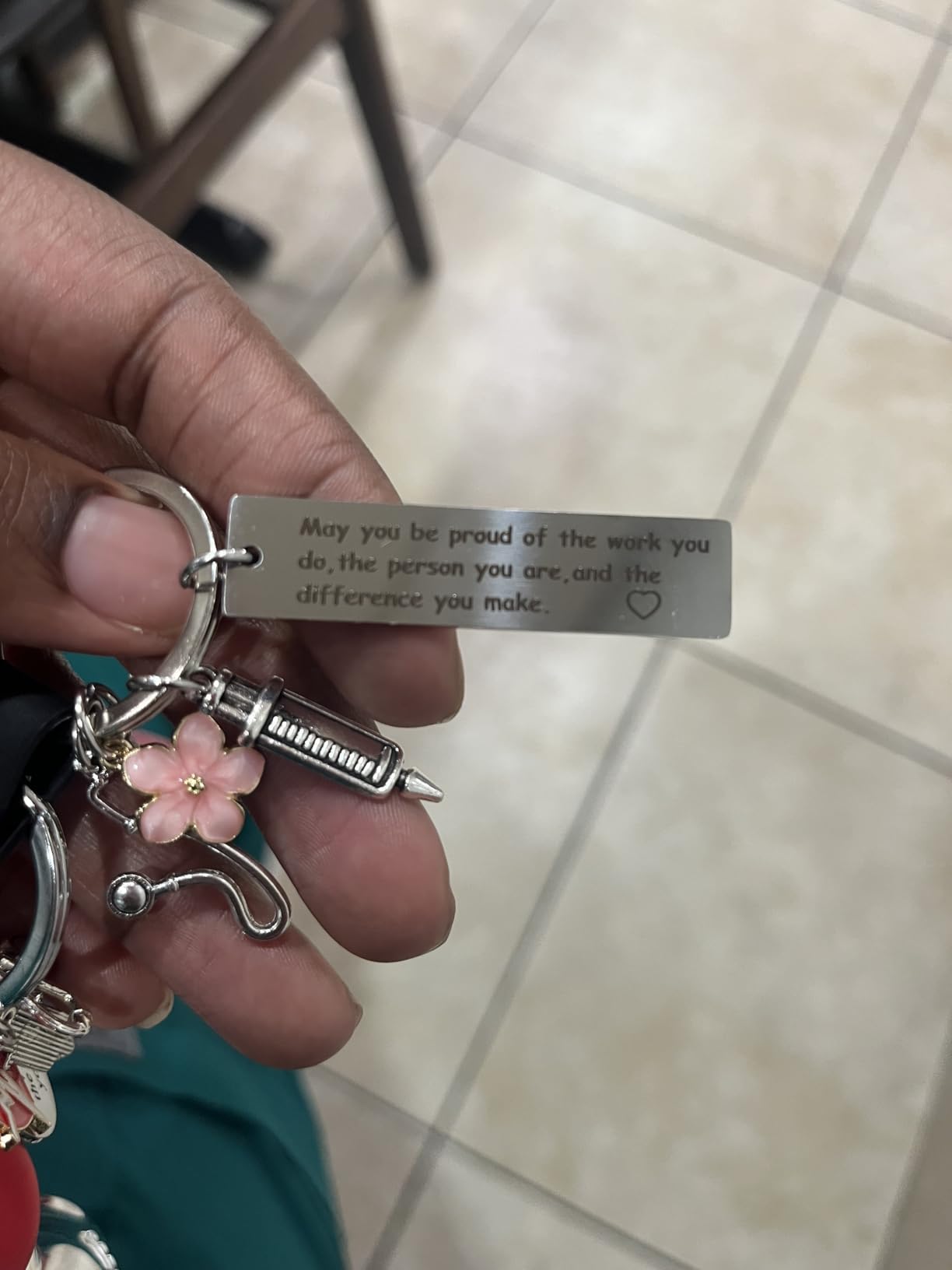 Nurse Gifts For Women Keychains Nurses Week Gifts Nursing Graduation Gift Nurse Practitioner Gifts Customer Review Nurse Gifts For Women Keychains Nurses Week Gifts Nursing Graduation Gift Nurse Practitioner Gifts - Customer Photo 1
