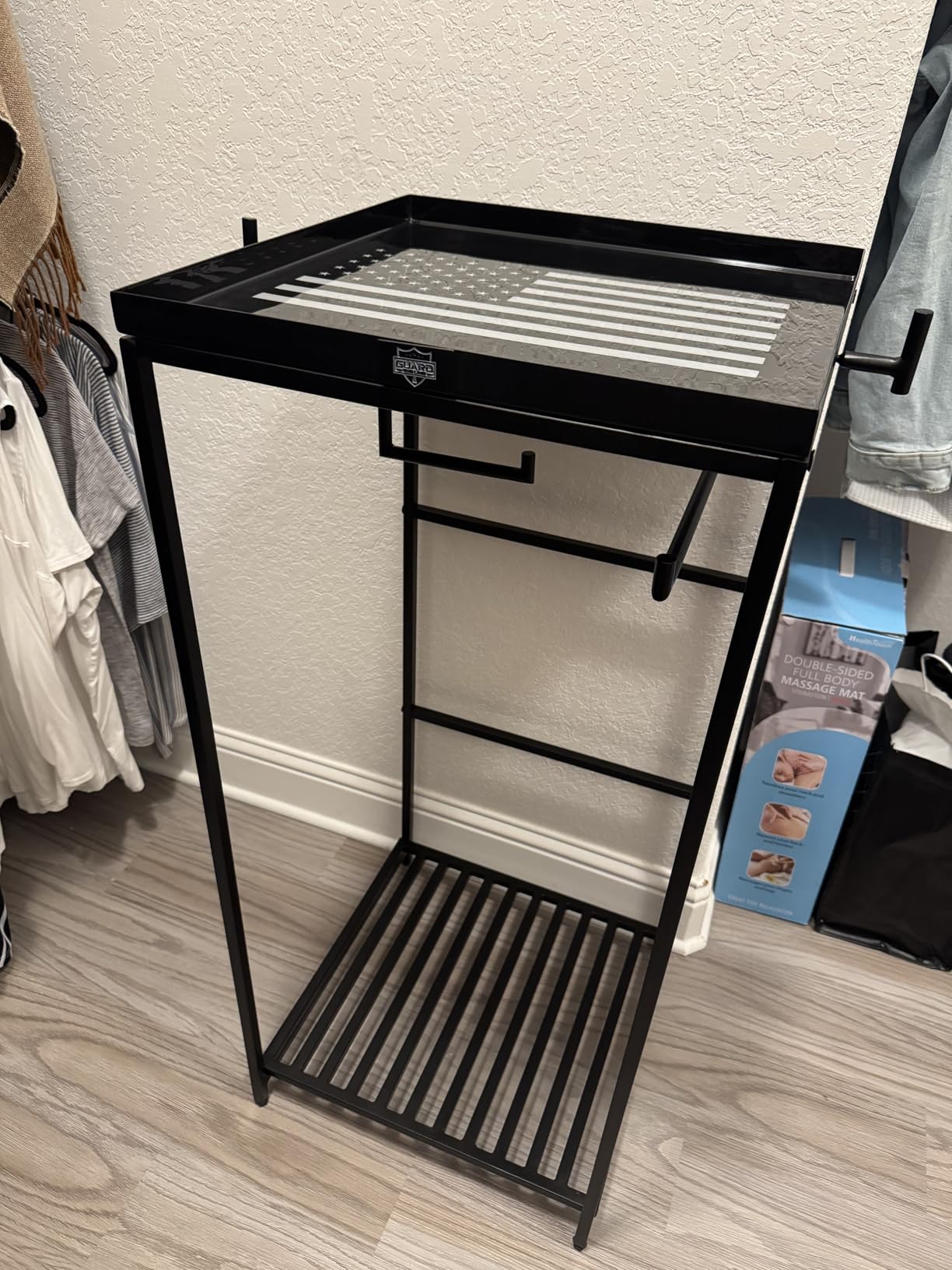 Police Gear Rack - Law Enforcement and Military Gear Stand - Tactical Gear Rack Organizer - Uniform, Duty Belt & Vest Hanger - Cop Caddy Police Gift Customer Review Police Gear Rack - Law Enforcement and Military Gear Stand - Tactical Gear Rack Organizer - Uniform, Duty Belt & Vest Hanger - Cop Caddy Police Gift - Customer Photo 1