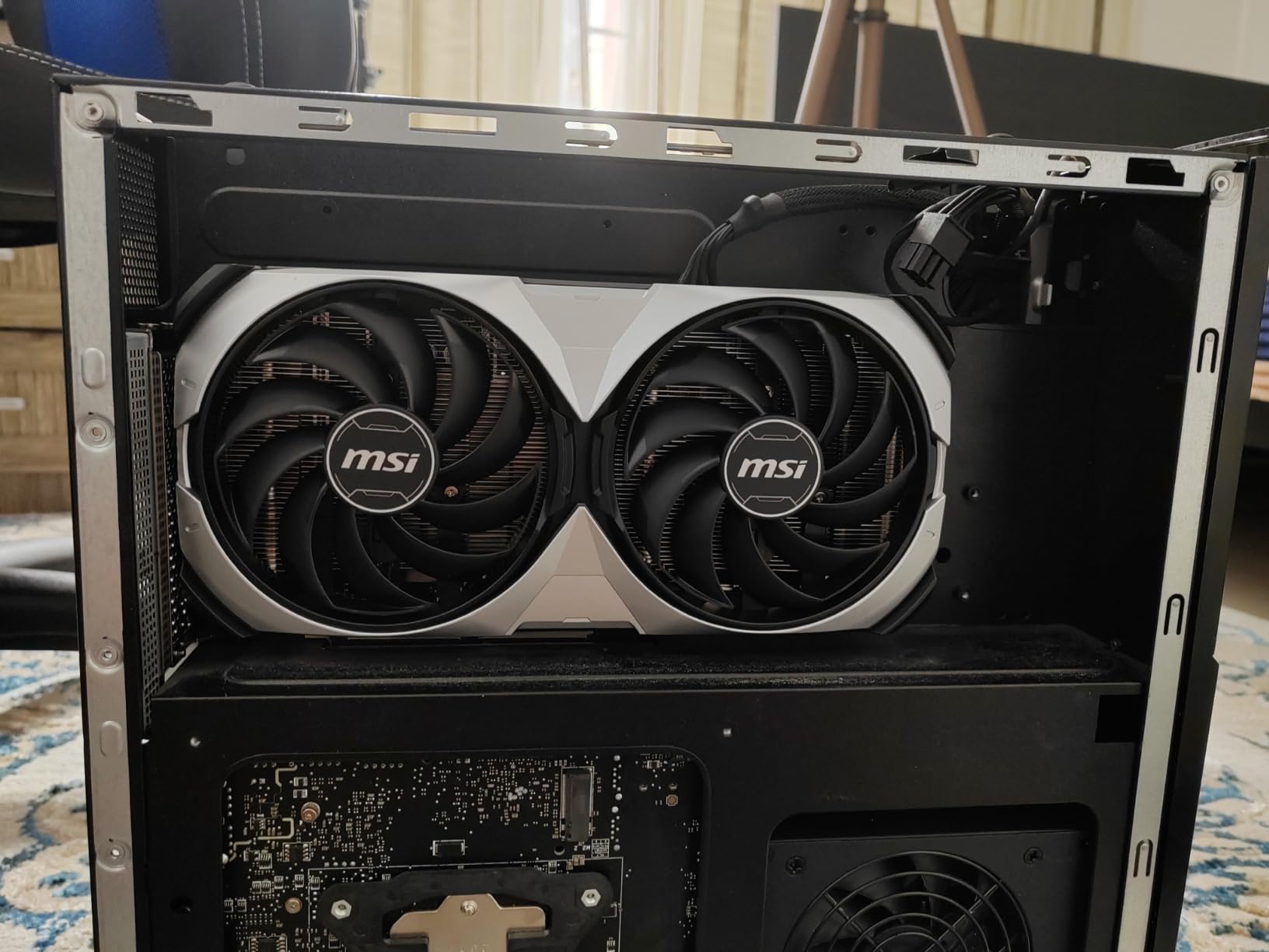MSI Gaming GeForce RTX 4070 12GB GDRR6X Extreme Clock: 2520 MHz 192-Bit HDMI/DP Nvlink TORX Fan 4.0 Ada Lovelace Architecture Graphics Card (RTX 4070 Ventus 2X 12G OC) Customer Review MSI Gaming GeForce RTX 4070 12GB GDRR6X Extreme Clock: 2520 MHz 192-Bit HDMI/DP Nvlink TORX Fan 4.0 Ada Lovelace Architecture Graphics Card (RTX 4070 Ventus 2X 12G OC) - Customer Photo 001