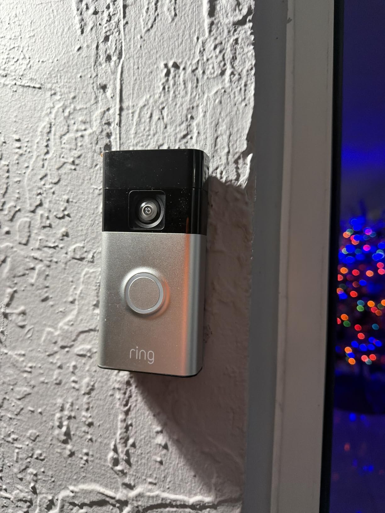 Ring Battery Doorbell (newest model), Home or business security with Head-to-Toe video, Live View with Two-Way Talk, and Motion Detection & Alerts, Satin Nickel Customer Review Ring Battery Doorbell (newest model), Home or business security with Head-to-Toe video, Live View with Two-Way Talk, and Motion Detection & Alerts, Satin Nickel - Customer Photo 1