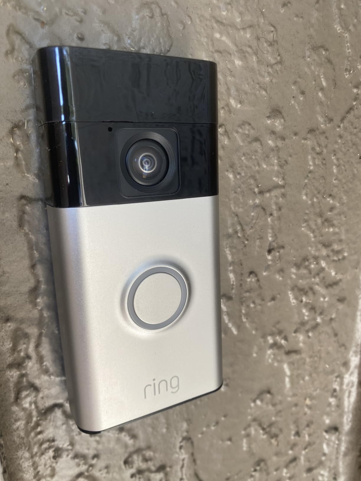 Ring Battery Doorbell (newest model), Home or business security with Head-to-Toe video, Live View with Two-Way Talk, and Motion Detection & Alerts, Satin Nickel Customer Review Ring Battery Doorbell (newest model), Home or business security with Head-to-Toe video, Live View with Two-Way Talk, and Motion Detection & Alerts, Satin Nickel - Customer Photo 2
