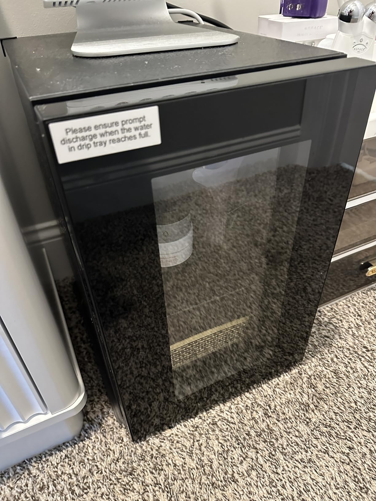 Antarctic Star Beverage Refrigerator Cooler 68 Can, Mini Fridge with Glass Door for Beer Drinks Wine,Freestanding Small Fridge with Electronic Temperature Control for Home and Bar,1.7 cu.ft - Customer Photo 003