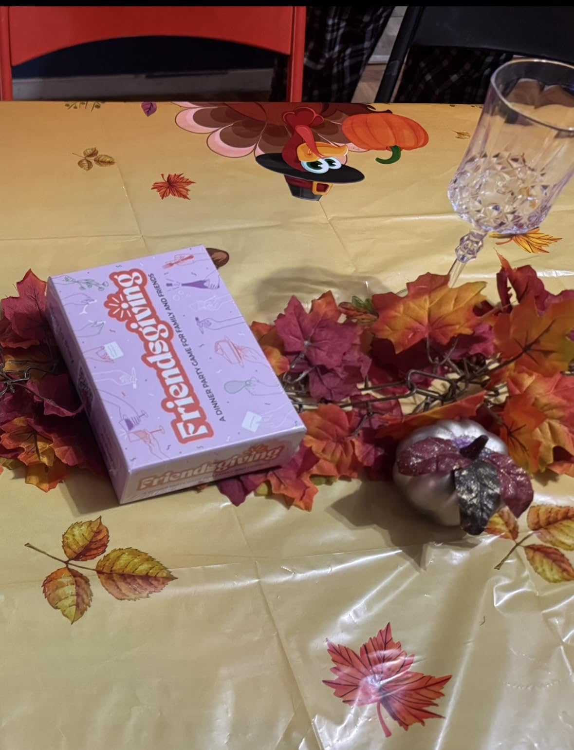 OFF TOPIC Friendsgiving: A Thanksgiving Game for Adults - Fun Holiday Party Game for Friends & Family - Friendsgiving Dinner Activity Customer Review OFF TOPIC Friendsgiving: A Thanksgiving Game for Adults - Fun Holiday Party Game for Friends & Family - Friendsgiving Dinner Activity - Customer Photo 1
