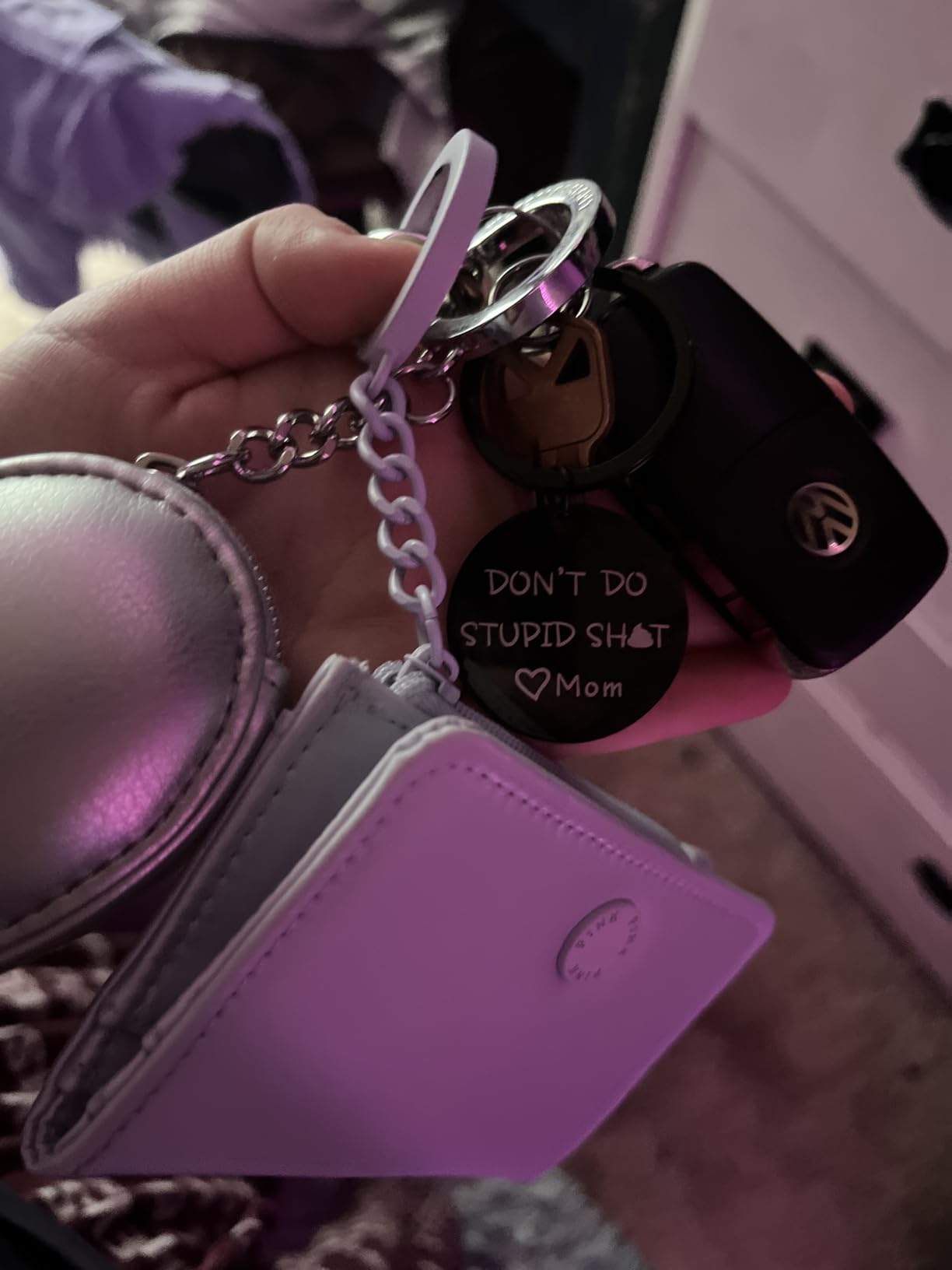 Stocking Stuffers for Teen Boys - Funny Gag Gifts Keychain for Teenage Boys Girls - Easter Basket Stuffers for Teens - Customer Photo 1