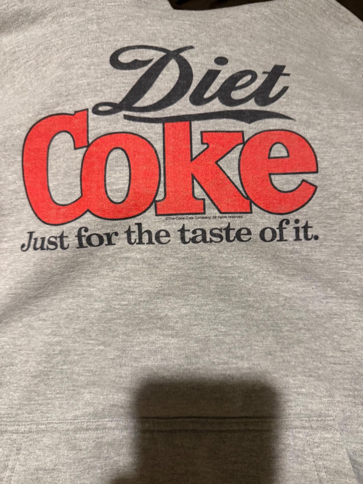 Coca-Cola - Diet Coke Retro Logo Pullover Hoodie Customer Review Coca-Cola - Diet Coke Retro Logo Pullover Hoodie - Customer Photo 1