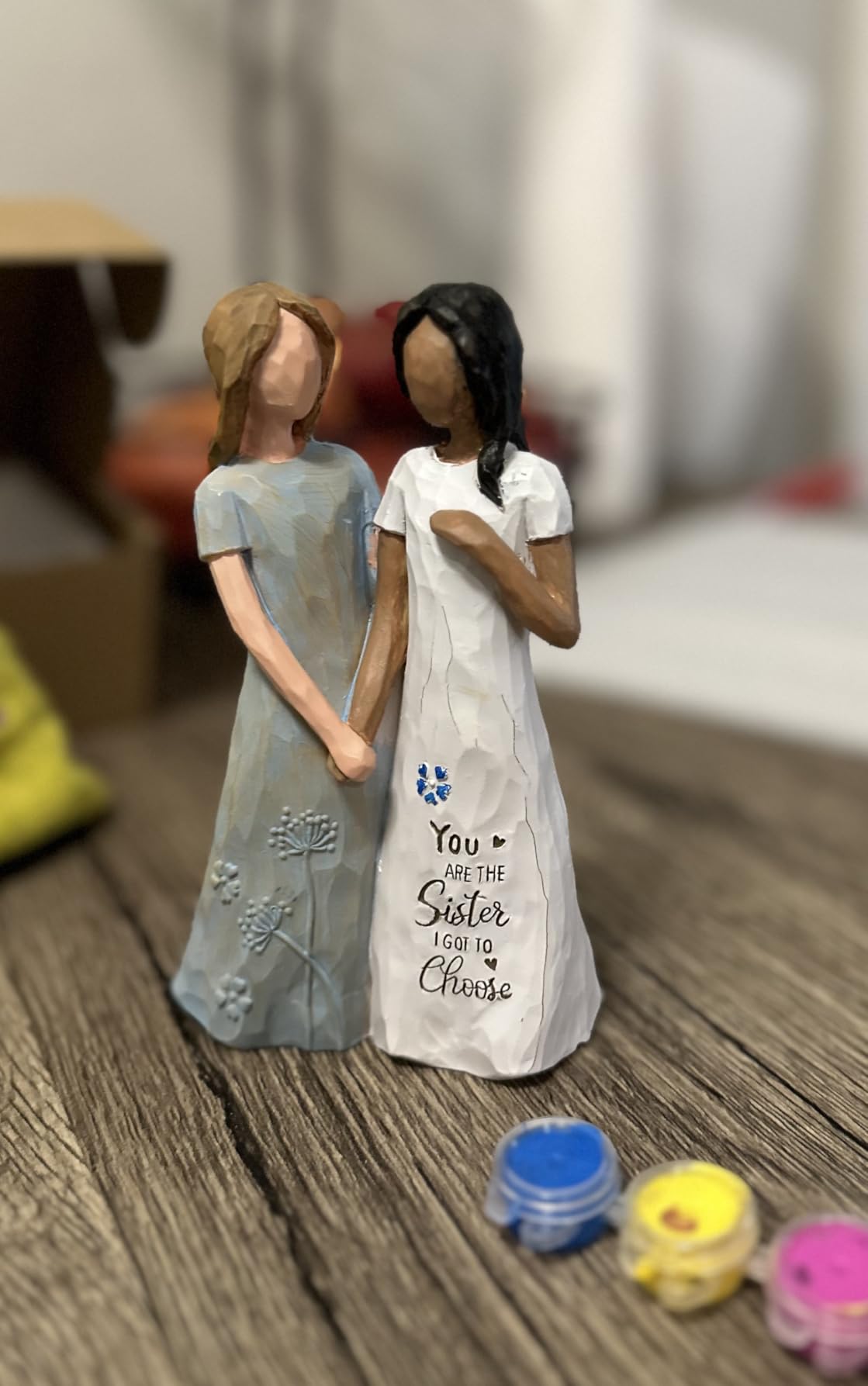 BORLESTA Best Friend Birthday Gifts for Women - Friendship Gifts for Women, Gifts for Friends Women, Sister Birthday Gifts, Bestie Gifts for Women - Friend Hand-Painted Figure Customer Review BORLESTA Best Friend Birthday Gifts for Women - Friendship Gifts for Women, Gifts for Friends Women, Sister Birthday Gifts, Bestie Gifts for Women - Friend Hand-Painted Figure - Customer Photo 3