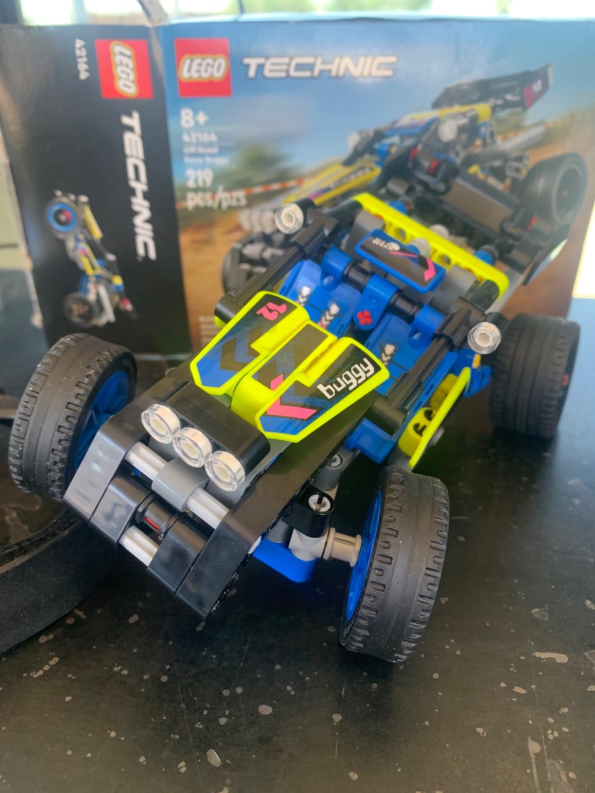 LEGO Technic Off-Road Race Buggy Buildable Car Toy, Cool Toy for 8 Year Old Boys, Girls and Kids who Love Rally Contests, Race Car Featuring Moving 4-Cylinder Engine and Working Suspension, 42164 Customer Review LEGO Technic Off-Road Race Buggy Buildable Car Toy, Cool Toy for 8 Year Old Boys, Girls and Kids who Love Rally Contests, Race Car Featuring Moving 4-Cylinder Engine and Working Suspension, 42164 - Customer Photo 1