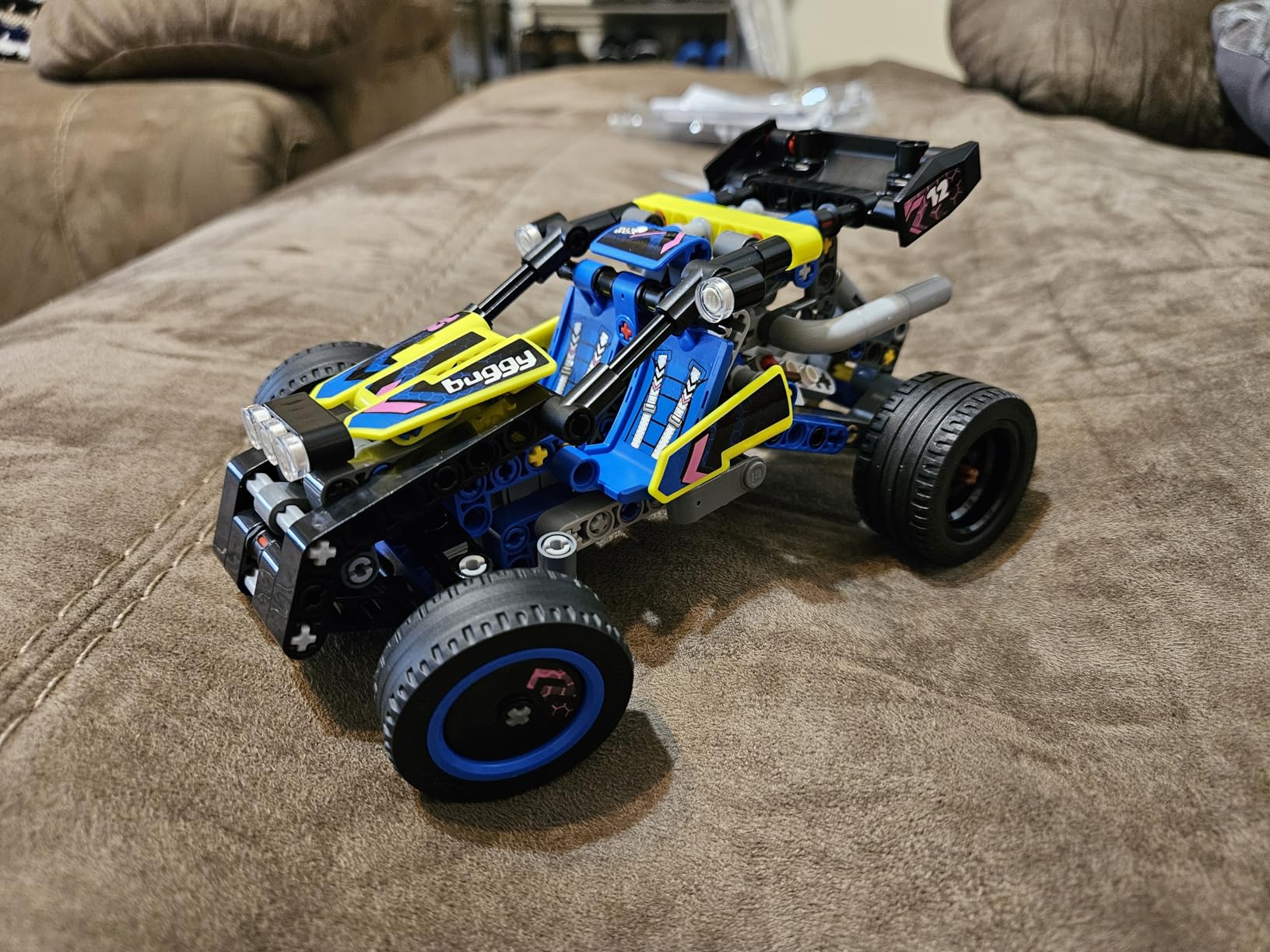 LEGO Technic Off-Road Race Buggy Buildable Car Toy, Cool Toy for 8 Year Old Boys, Girls and Kids who Love Rally Contests, Race Car Featuring Moving 4-Cylinder Engine and Working Suspension, 42164 Customer Review LEGO Technic Off-Road Race Buggy Buildable Car Toy, Cool Toy for 8 Year Old Boys, Girls and Kids who Love Rally Contests, Race Car Featuring Moving 4-Cylinder Engine and Working Suspension, 42164 - Customer Photo 2