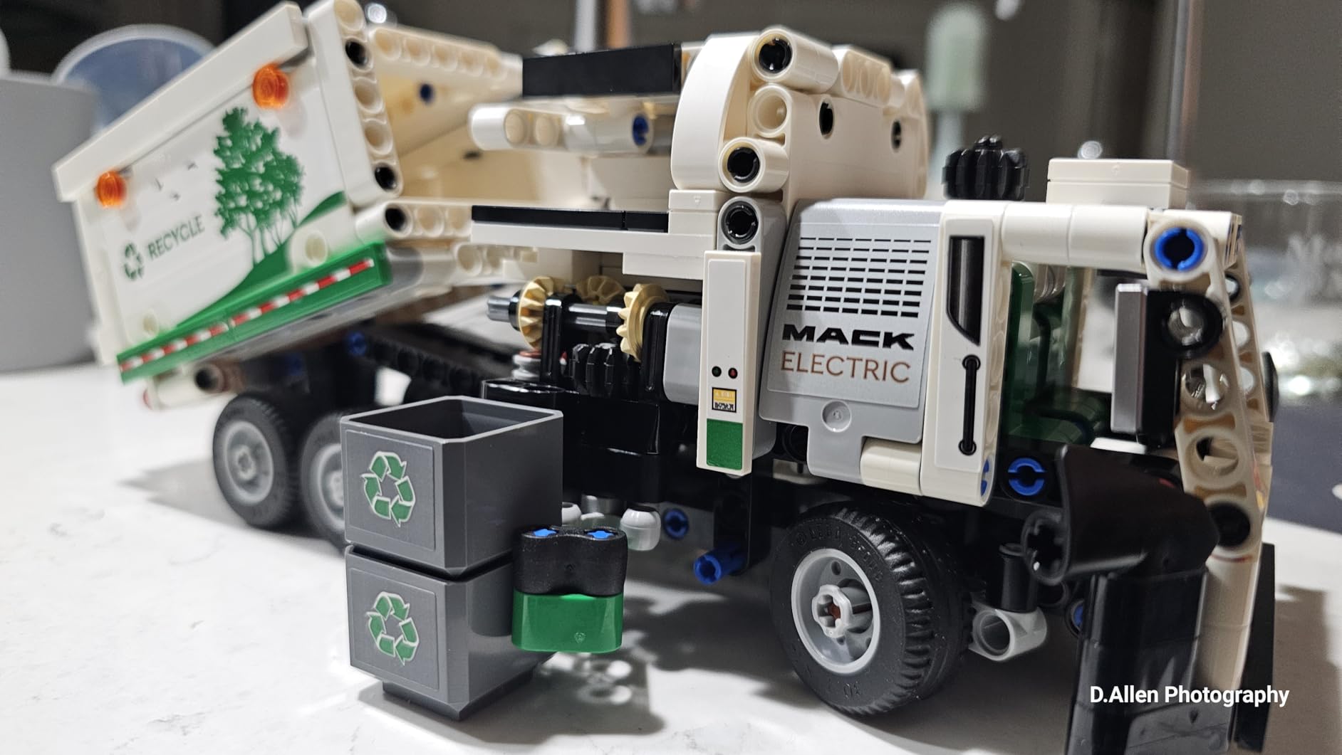 LEGO Technic Mack LR Electric Garbage Truck Toy, Buildable Kids Truck for Pretend Play, Great Gift for Boys, Girls and Kids Ages 8 and Up who Love Recycling Toys and Vehicles, 42167 Customer Review LEGO Technic Mack LR Electric Garbage Truck Toy, Buildable Kids Truck for Pretend Play, Great Gift for Boys, Girls and Kids Ages 8 and Up who Love Recycling Toys and Vehicles, 42167 - Customer Photo 2