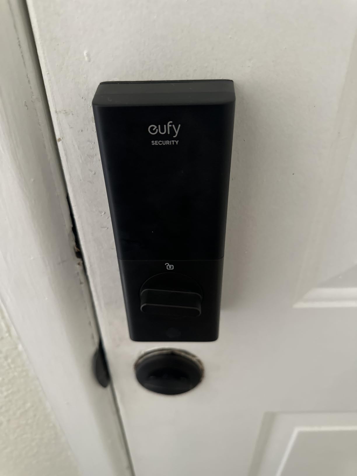 eufy Security Video Smart Lock E330, 3-in-1 Camera+Doorbell+Fingerprint Keyless Entry Door Lock, Smart Built-in Wi-Fi Deadbolt for Front Door, Auto Lock, App Remote Control, Easy Installation - Customer Photo 2