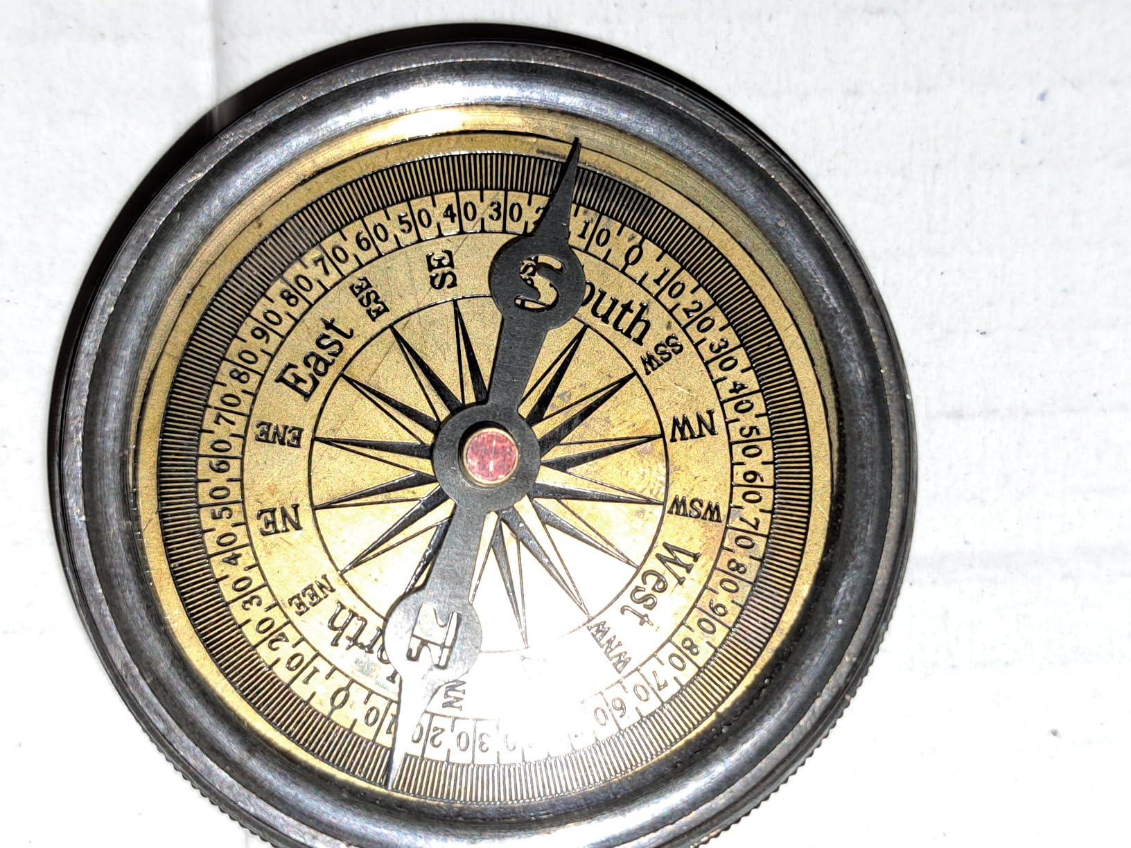 Scout Compass Gift Boys - Engraved Scout Oath Compass in wood Box Scout Always Prepared Camping Orienteering Compass, Hiking Backpacking Compass gift, 50 year calander - Customer Photo 2