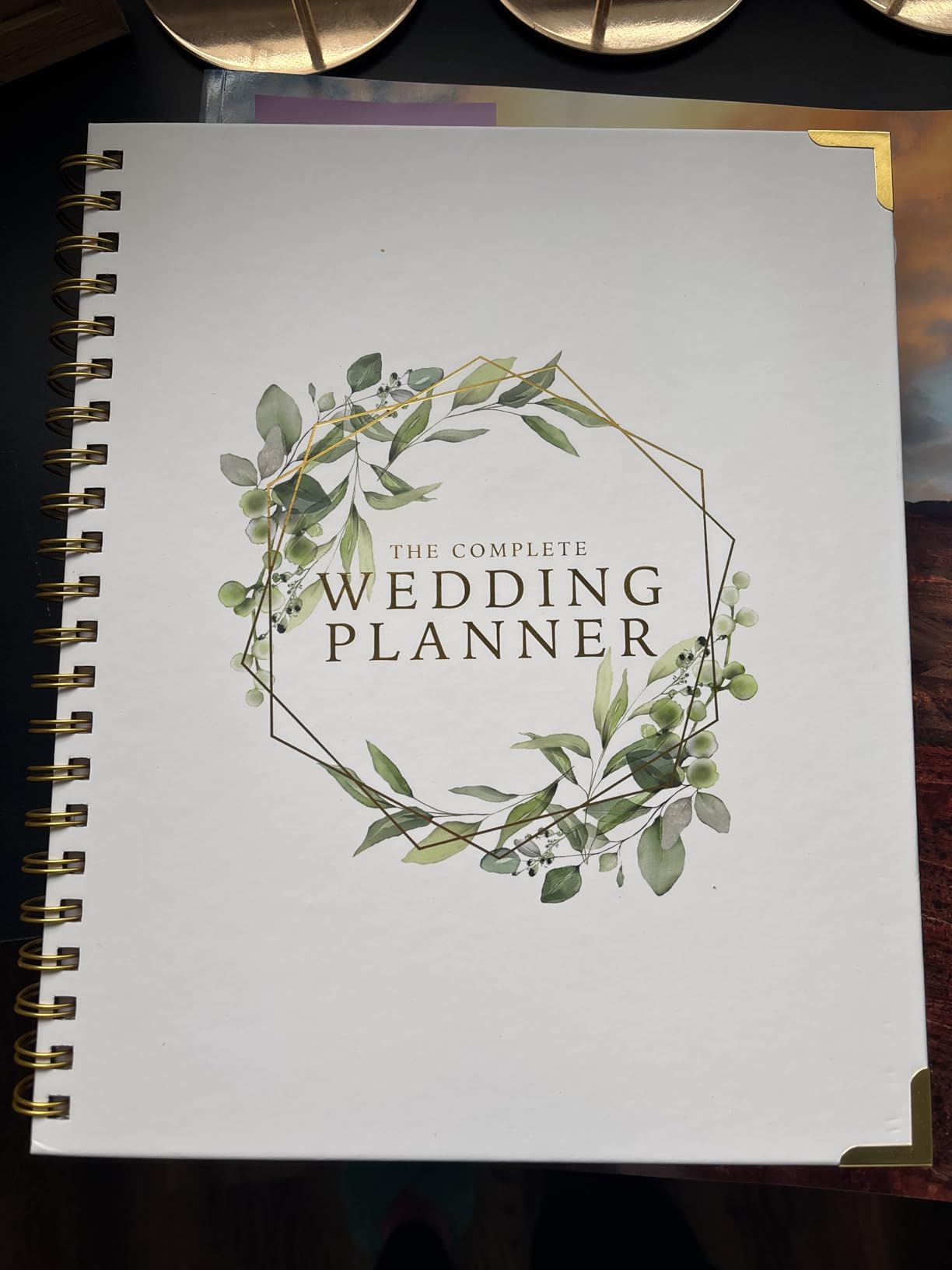 Your Perfect Day Wedding Planner Book and Organizer - Wedding Planner Book - Bridal Planning Binder with Countdown Calendar - Bride Gifts Customer Review Your Perfect Day Wedding Planner Book and Organizer - Wedding Planner Book - Bridal Planning Binder with Countdown Calendar - Bride Gifts - Customer Photo 1