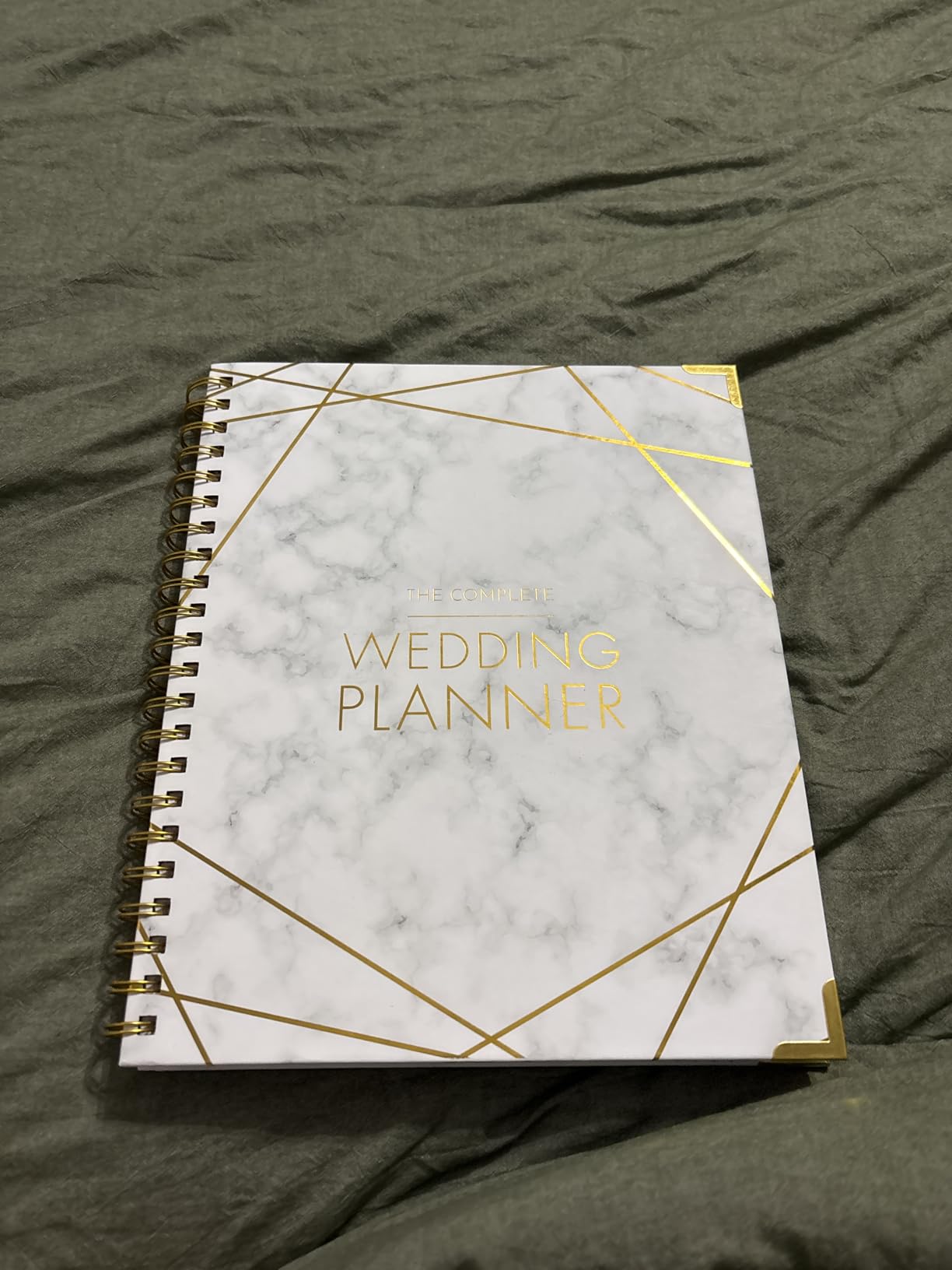 Your Perfect Day Wedding Planner Book and Organizer - Wedding Planner Book - Bridal Planning Binder with Countdown Calendar - Bride Gifts Customer Review Your Perfect Day Wedding Planner Book and Organizer - Wedding Planner Book - Bridal Planning Binder with Countdown Calendar - Bride Gifts - Customer Photo 2