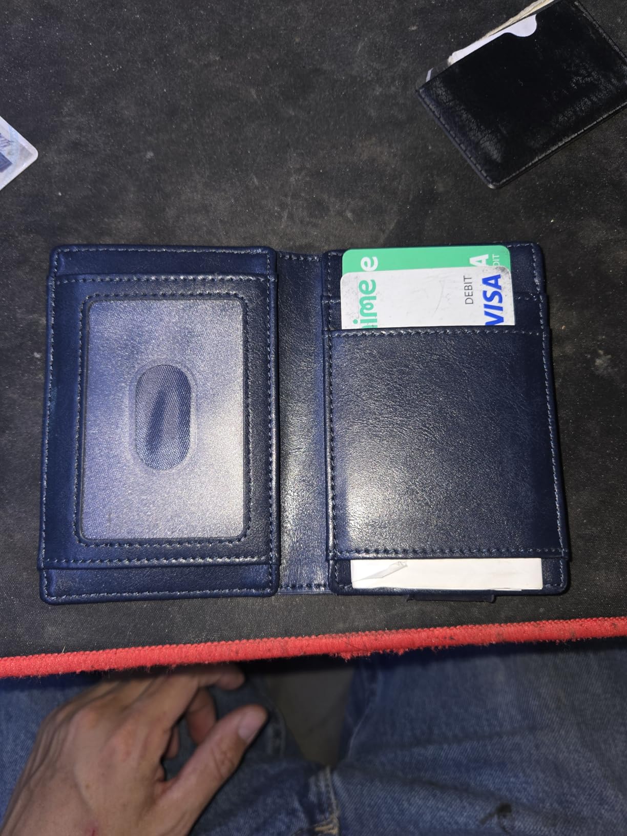 BULLIANT Magnetic Closure Slim Wallet-Genuine Leather Front Pocket Wallet for Men,RFID Blocking,Holds 12 Cards and Money Clip - Customer Photo 2