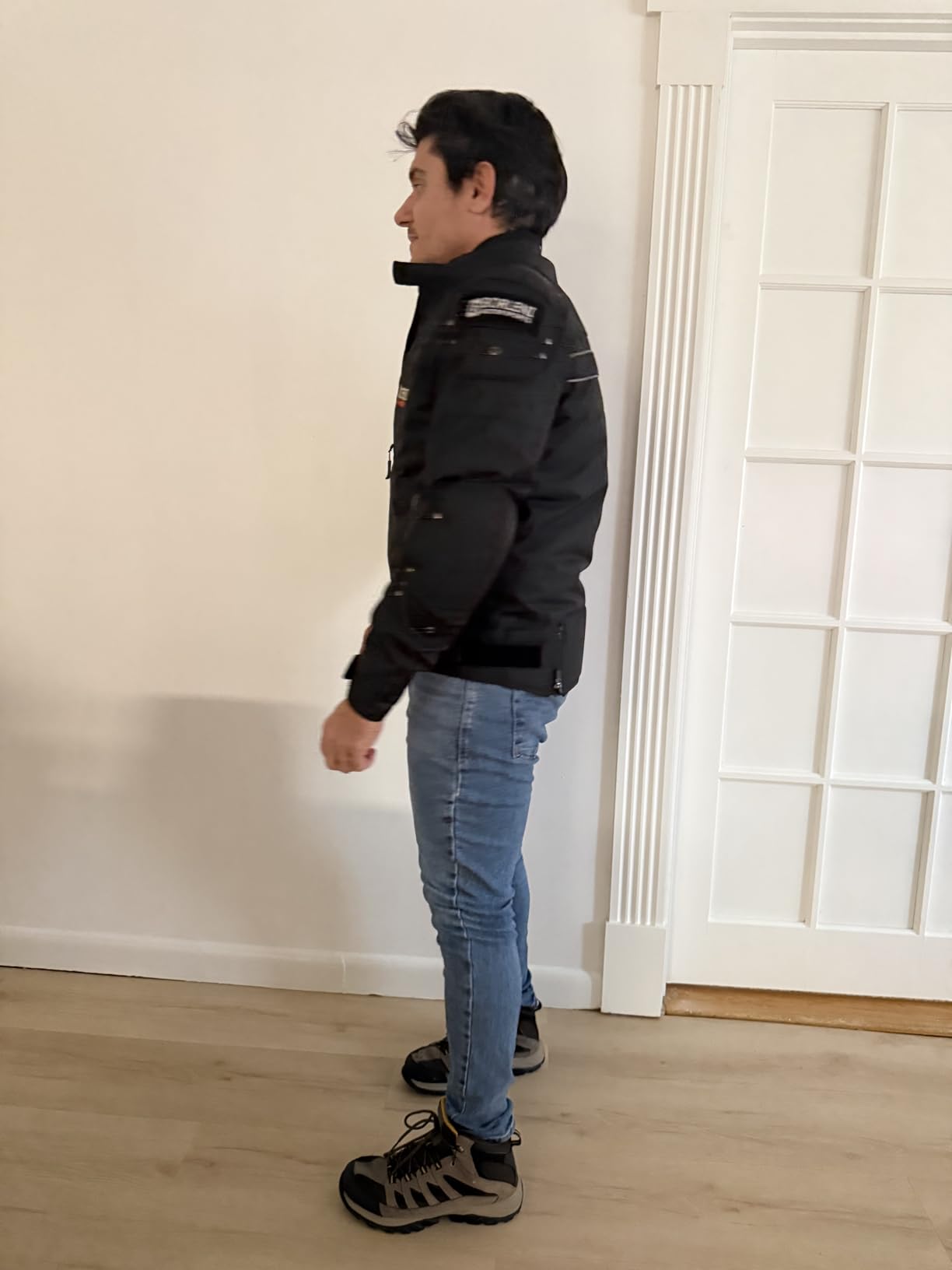 BORLENI Motorcycle Jacket Motorbike Riding Jacket Windproof Motorcycle Full Body Protective Gear CE Approved All Season - Customer Photo 1