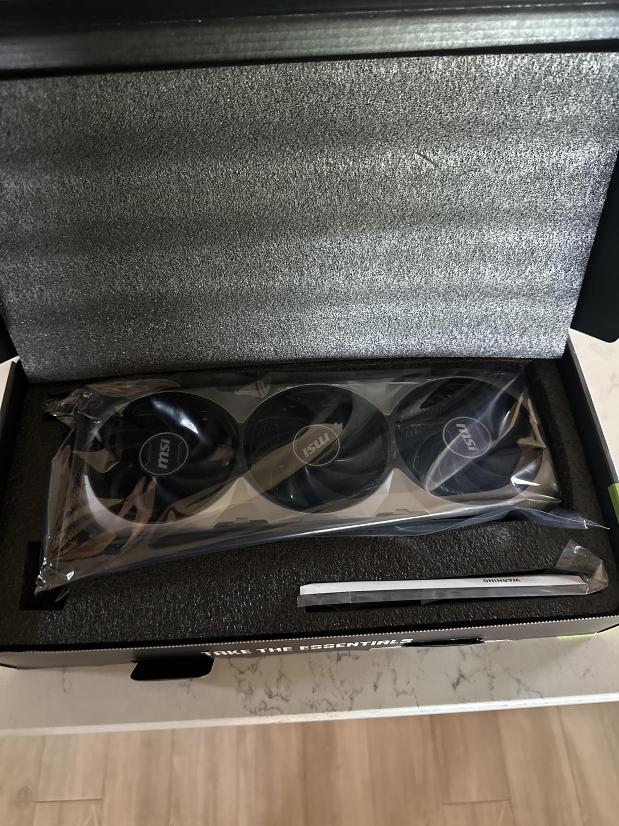 MSI Gaming RTX 4070 Super 12G Ventus 3X OC Graphics Card (NVIDIA RTX 4070 Super, 192-Bit, Extreme Clock: 2520 MHz, 12GB GDRR6X 21 Gbps, HDMI/DP, Ada Lovelace Architecture) Customer Review MSI Gaming RTX 4070 Super 12G Ventus 3X OC Graphics Card (NVIDIA RTX 4070 Super, 192-Bit, Extreme Clock: 2520 MHz, 12GB GDRR6X 21 Gbps, HDMI/DP, Ada Lovelace Architecture) - Customer Photo 001