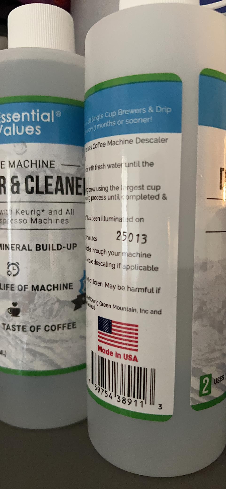 Essential Values Descaling Solution Compatible with Nespresso - Coffee Descaler - Coffee Maker Cleaner - Kettle, Espresso Machine Cleaning - 12 Month Supply 2-Pack Customer Review Essential Values Descaling Solution Compatible with Nespresso - Coffee Descaler - Coffee Maker Cleaner - Kettle, Espresso Machine Cleaning - 12 Month Supply 2-Pack - Customer Photo 5