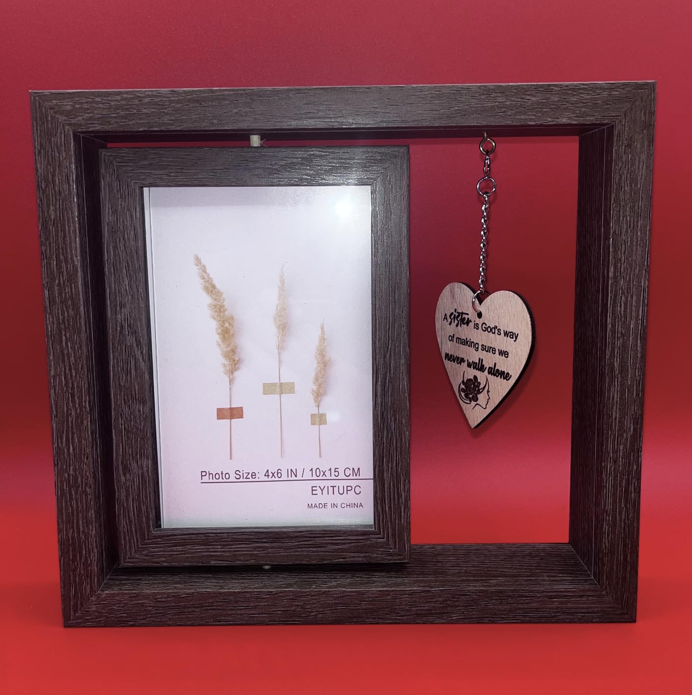 Side by Side or Miles Apart - Dear Friends Are Always Close to the Heart Best Friend Picture Frame Gifts for Long-Distance Friendships Gifts for Women, BFF, Bestfriend, Besties - Customer Photo 2