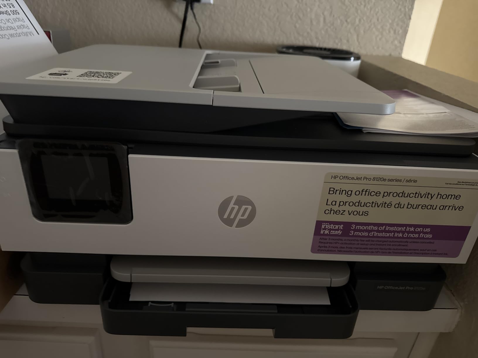 HP OfficeJet Pro 8125e Wireless All-in-One Color Inkjet Printer, Print, scan, Copy, ADF, Duplex Printing Best-for-Home Office, 3 Month Instant Ink Trial Included, AI-Enabled (405T6A) Customer Review HP OfficeJet Pro 8125e Wireless All-in-One Color Inkjet Printer, Print, scan, Copy, ADF, Duplex Printing Best-for-Home Office, 3 Month Instant Ink Trial Included, AI-Enabled (405T6A) - Customer Photo 3