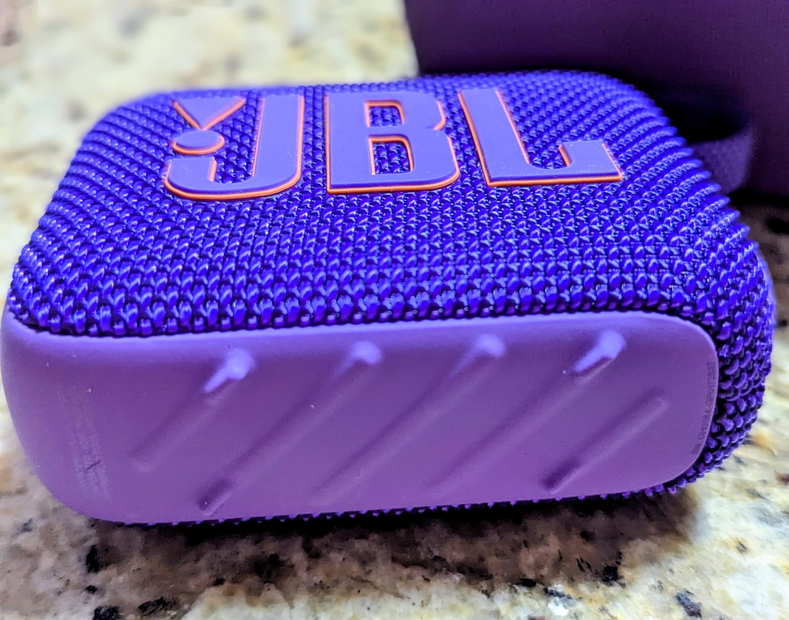 JBL Go 4 - Ultra-Portable, Waterproof and Dustproof Bluetooth Speaker, Big Pro Sound with Punchy bass, 7-Hour Built-in Battery, Made in Part with Recycled Materials (Black) Customer Review JBL Go 4 - Ultra-Portable, Waterproof and Dustproof Bluetooth Speaker, Big Pro Sound with Punchy bass, 7-Hour Built-in Battery, Made in Part with Recycled Materials (Black) - Customer Photo 3