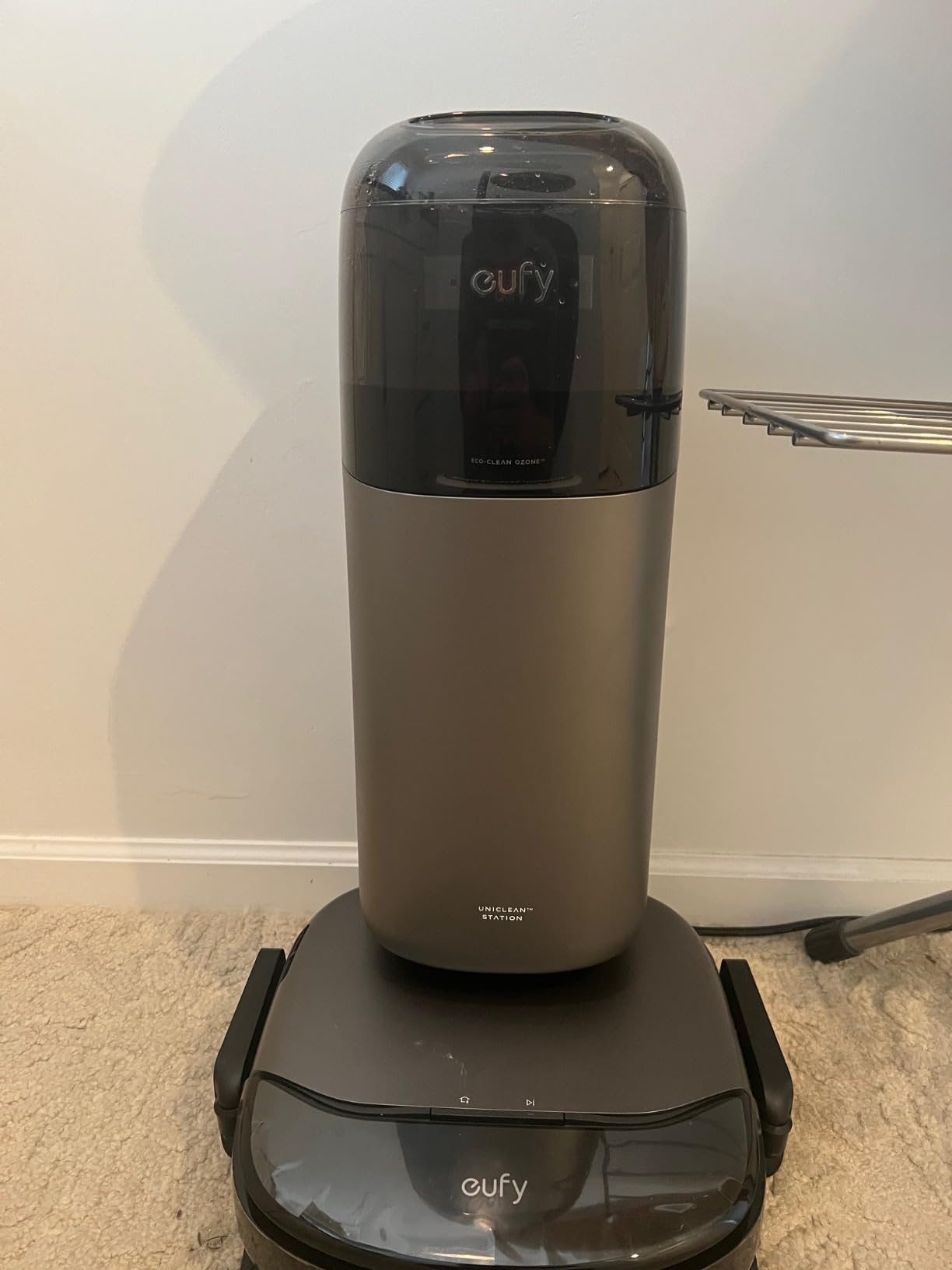 eufy Robot Vacuum Omni S1 Pro, HydroJet System with Roller Mop, Robot Vacuum and Mop Combos, Eco-Clean Ozone, Incrediable Suction, Obstacle Avoidance, Auto Mop Washing & Drying, Self-Emptying Customer Review eufy Robot Vacuum Omni S1 Pro, HydroJet System with Roller Mop, Robot Vacuum and Mop Combos, Eco-Clean Ozone, Incrediable Suction, Obstacle Avoidance, Auto Mop Washing & Drying, Self-Emptying - Customer Photo 1