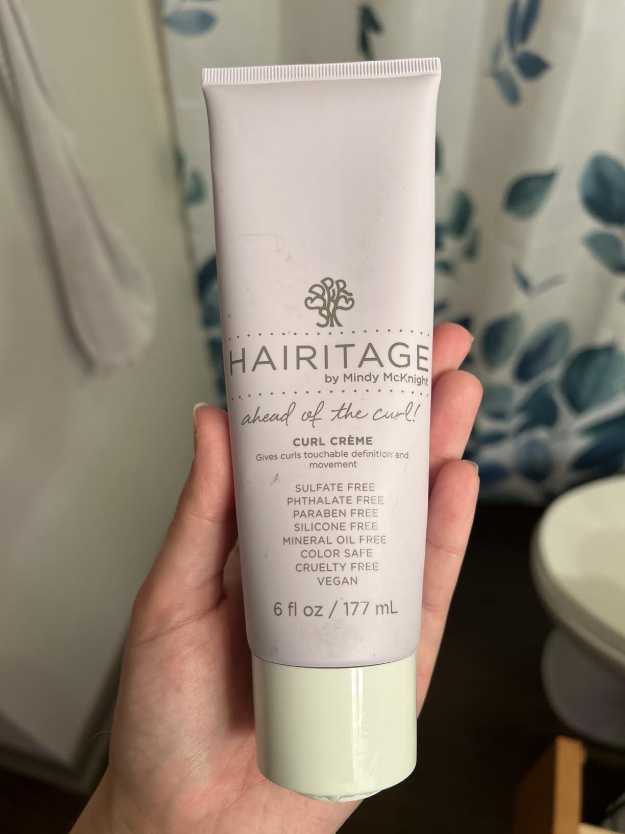 Hairitage Hydrating Jojoba Oil Curl Cream for Curly Hair - Moisturizing Anti Frizz Styling Product for High Definition Curls for Women + Men - Bounce + Shine for Fine + Thick Hair - Color Safe + Vegan Customer Review Hairitage Hydrating Jojoba Oil Curl Cream for Curly Hair - Moisturizing Anti Frizz Styling Product for High Definition Curls for Women + Men - Bounce + Shine for Fine + Thick Hair - Color Safe + Vegan - Customer Photo 2
