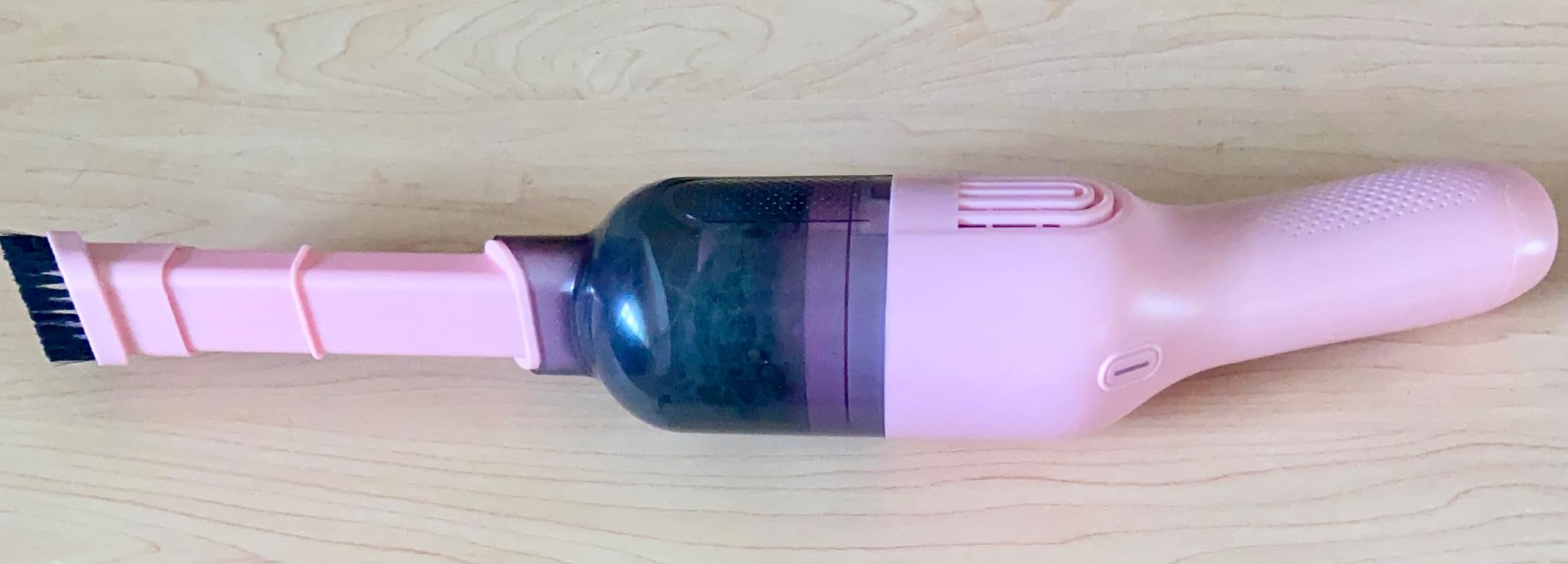 BUFF Cordless Handheld Vacuum, Rechargeable Car Vacuum Cleaner with Combo Crevice and Brush Tool Included, for Home, Office, Car, Pets - Black Customer Review BUFF Cordless Handheld Vacuum, Rechargeable Car Vacuum Cleaner with Combo Crevice and Brush Tool Included, for Home, Office, Car, Pets - Black - Customer Photo 3