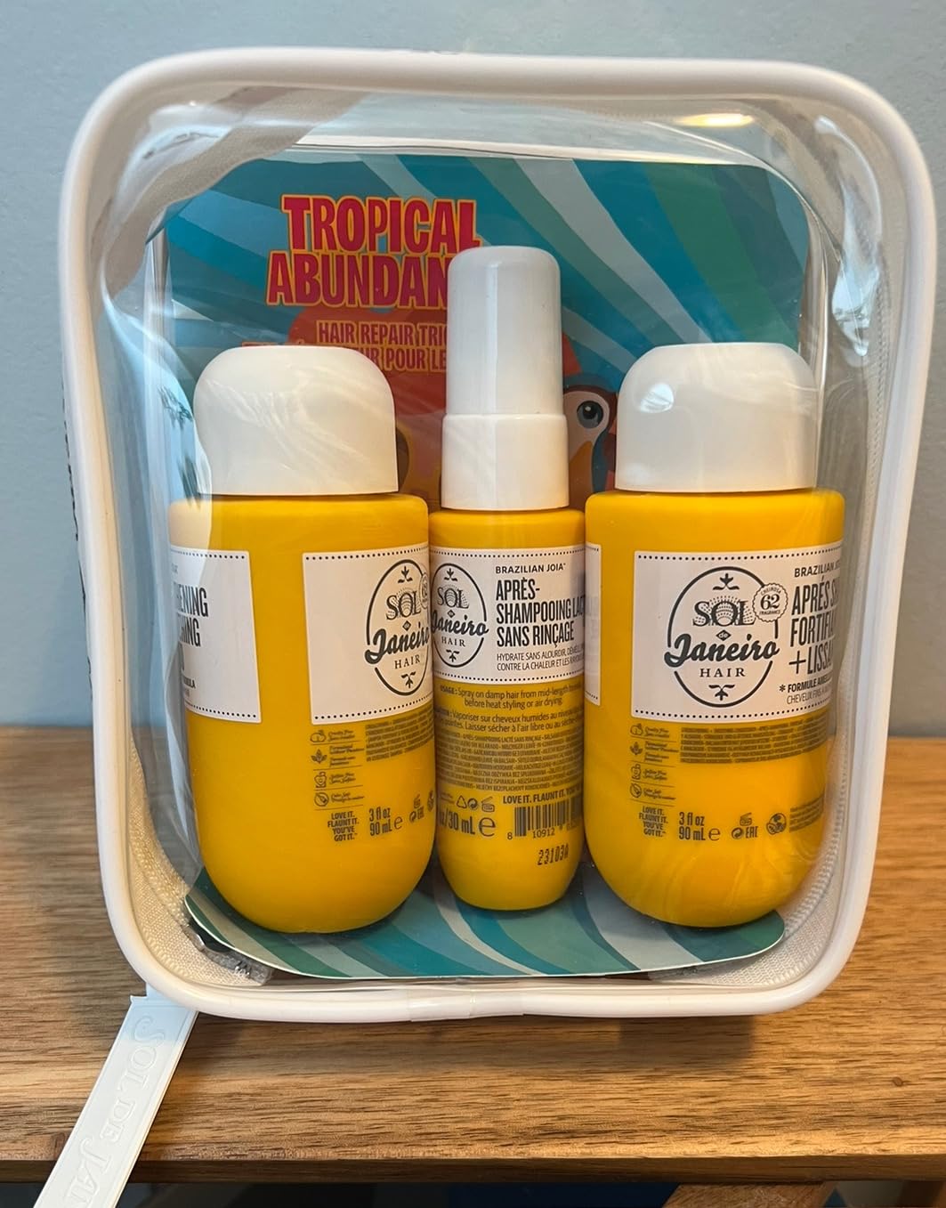 Sol de Janeiro Tropical Abundance Hair Repair Trio Travel Set Customer Review Sol de Janeiro Tropical Abundance Hair Repair Trio Travel Set - Customer Photo 2